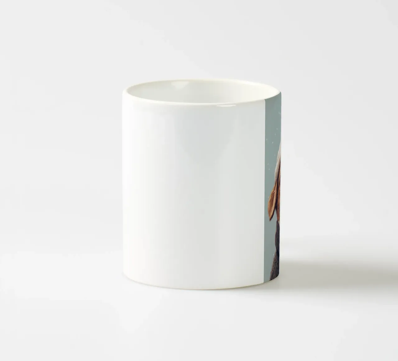 Eroe #36: Beagle accogliente tazza in ceramica da farbenhelden