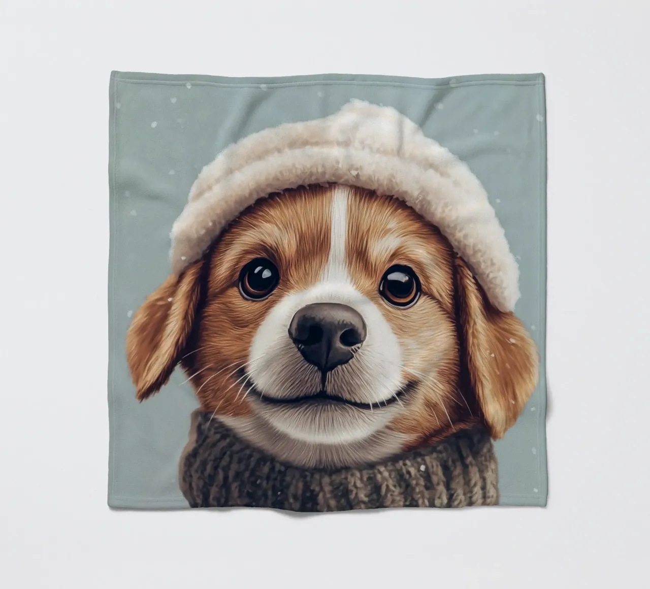 Eroe #36: Beagle accogliente coperta in pile da farbenhelden