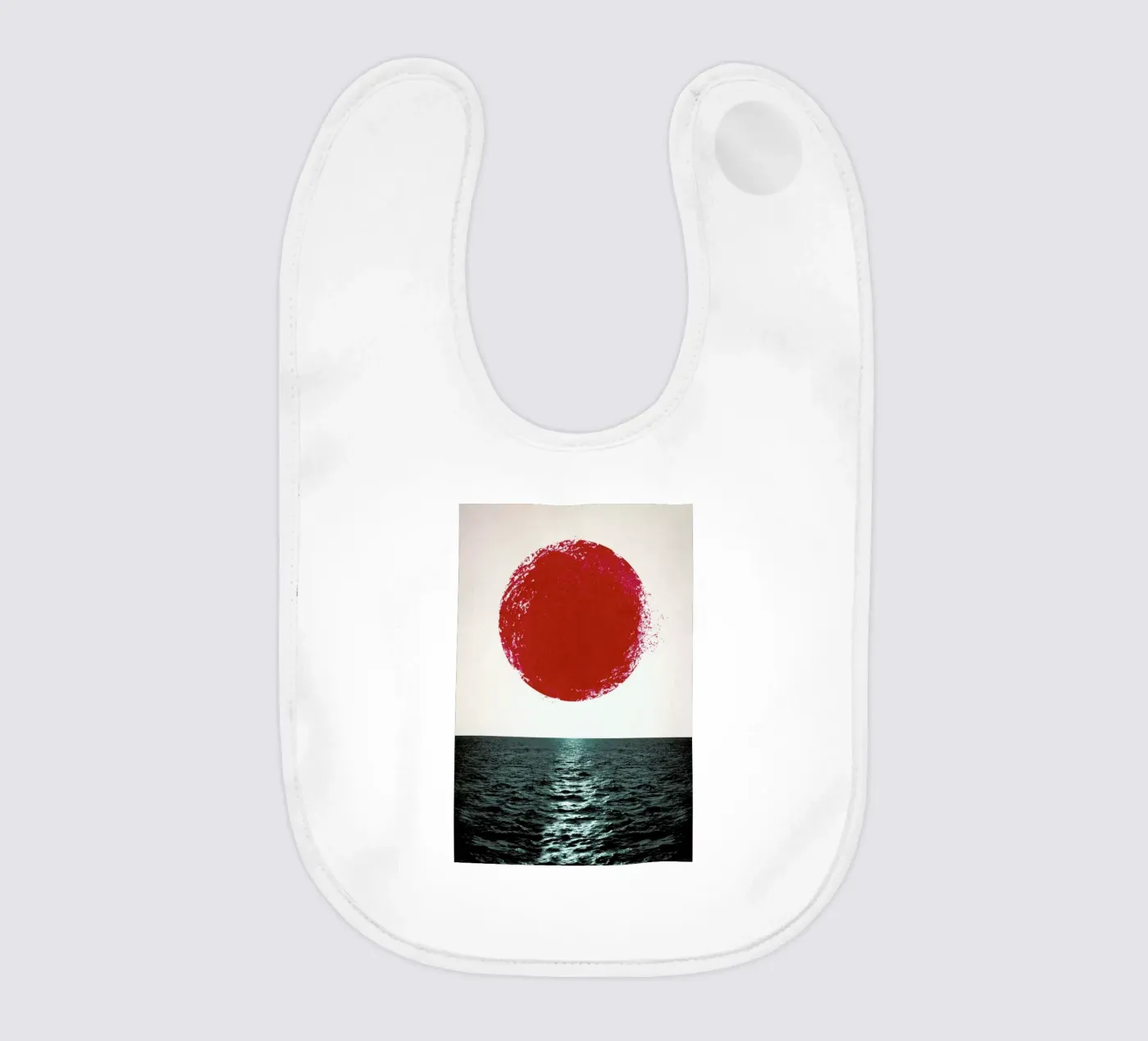 Sunset baby bib by Amy & Kurt