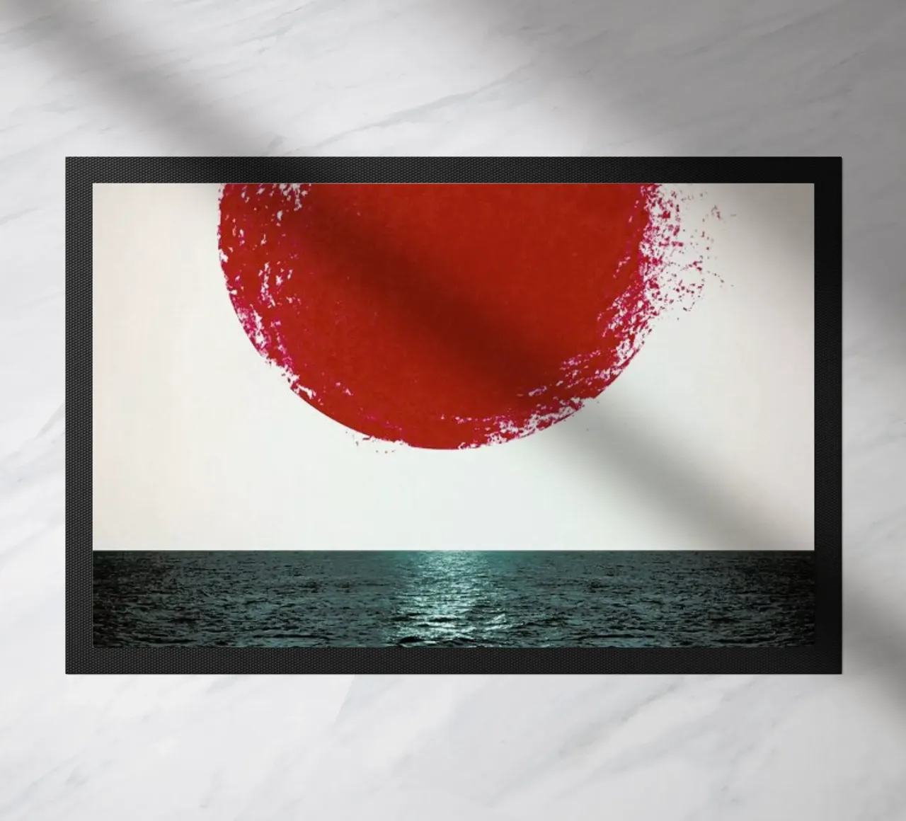 Sunset Fußmatte von Amy & Kurt