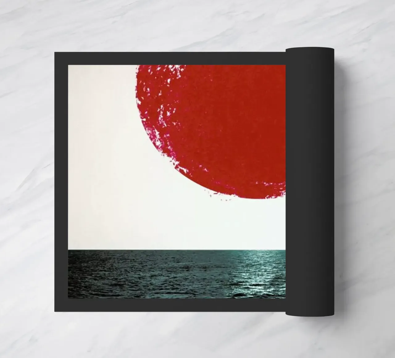 Sunset Fußmatte von Amy & Kurt