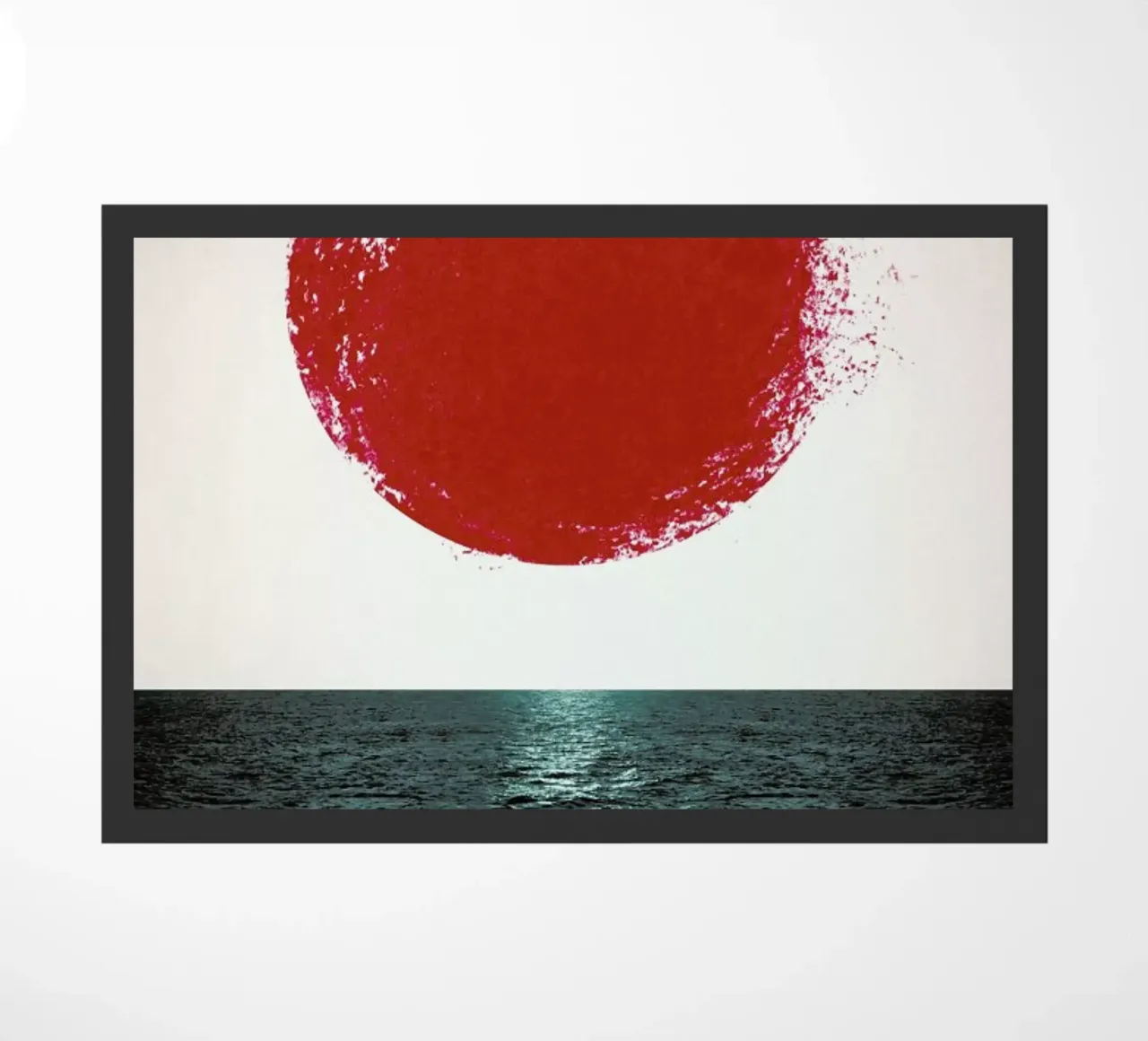 Sunset Fußmatte von Amy & Kurt