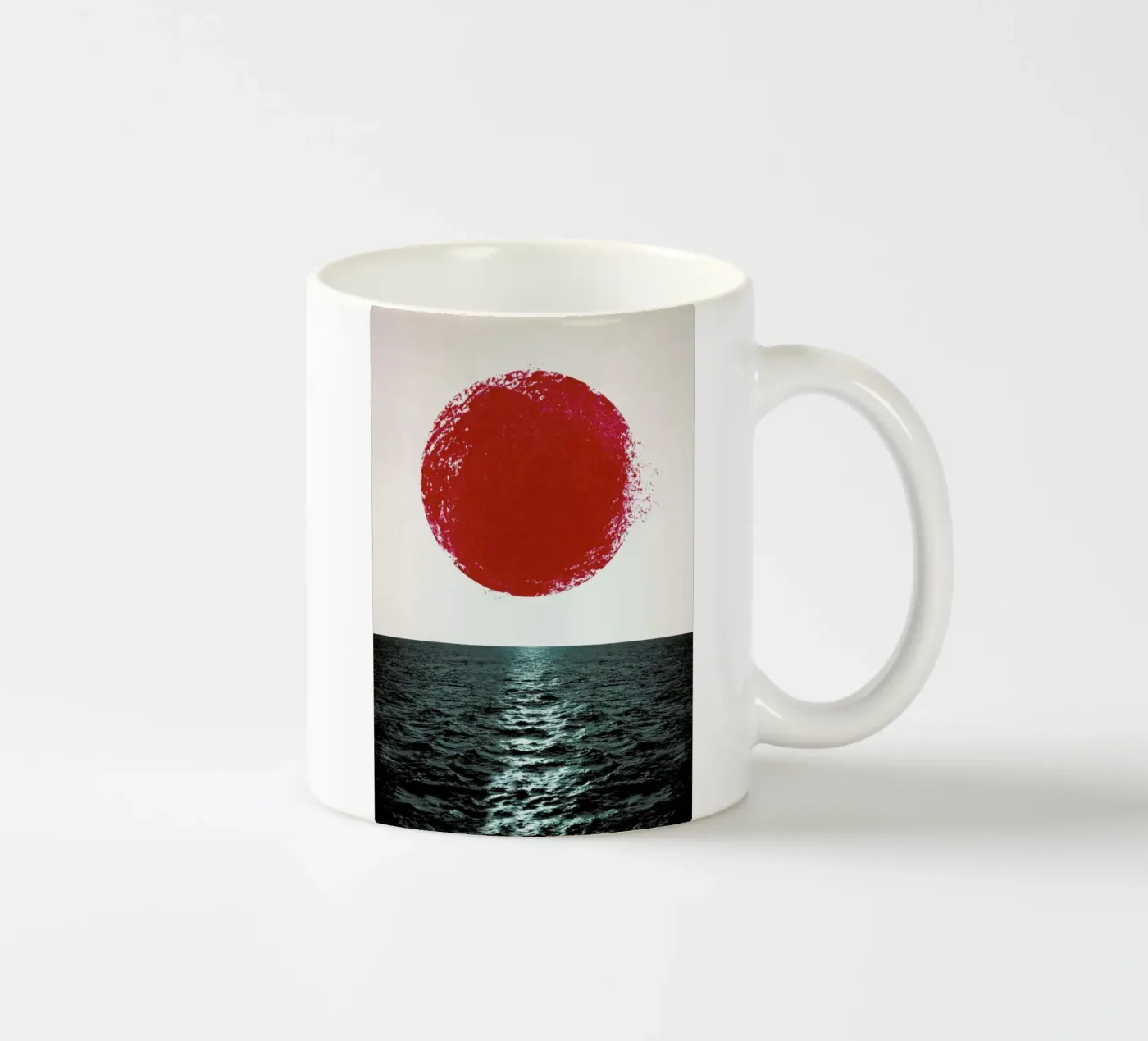 Sunset keramische mok van Amy & Kurt