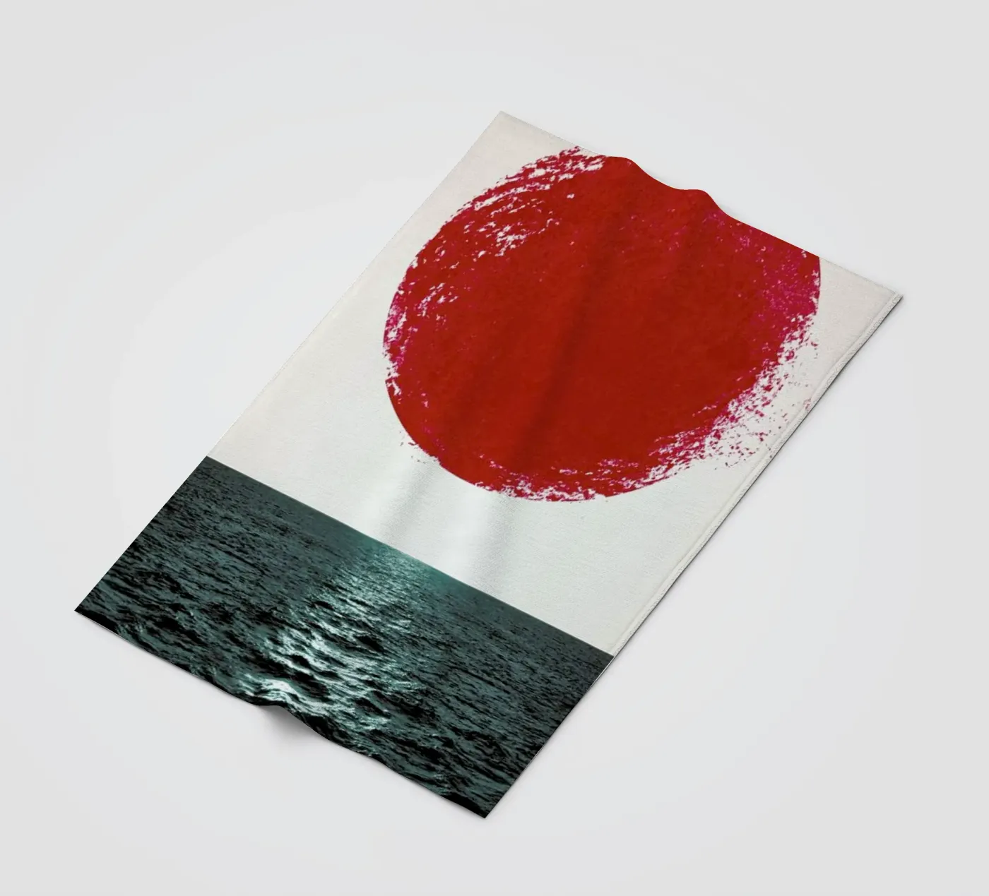 Sunset Fleecedecke von Amy & Kurt