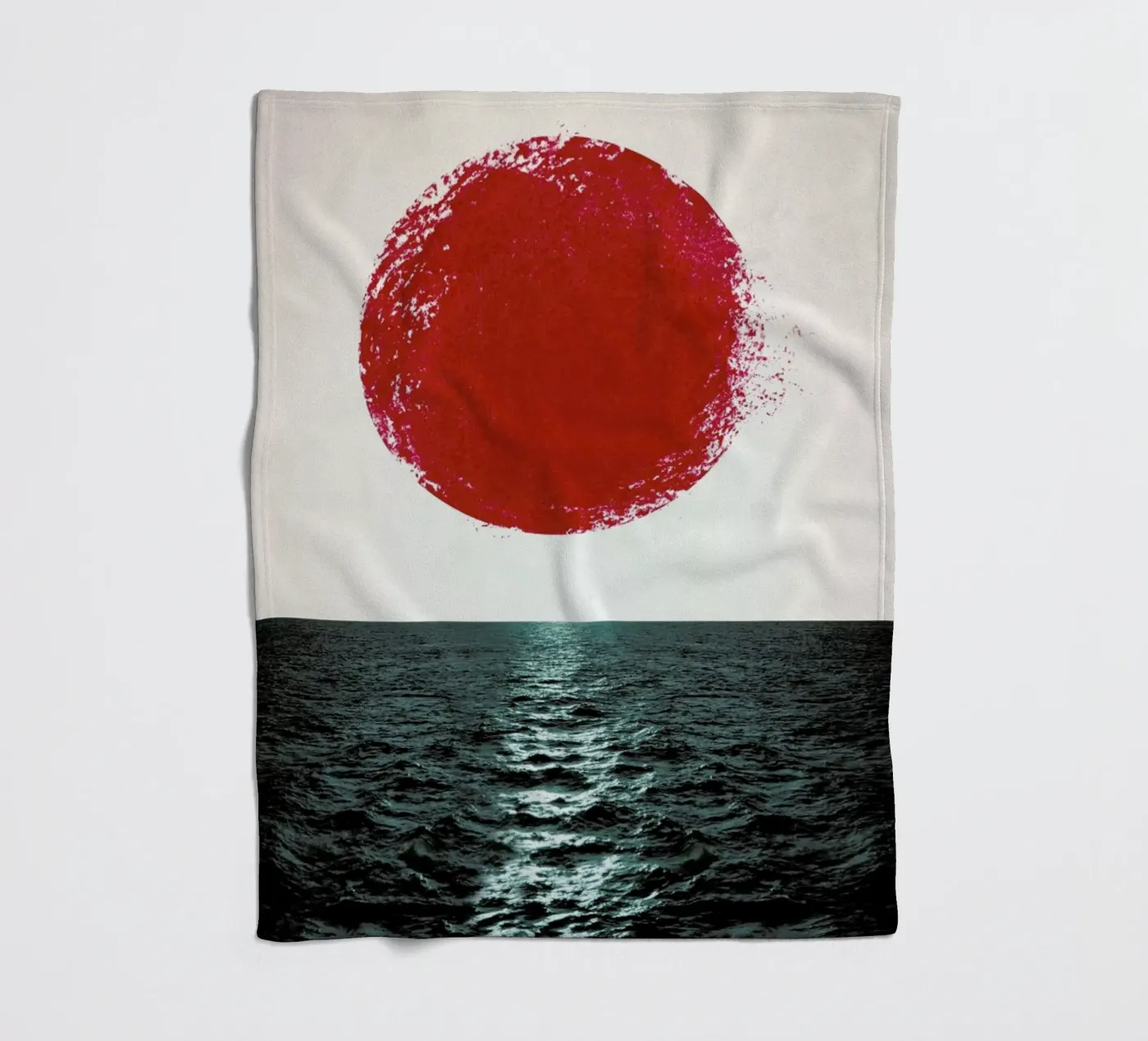 Sunset Fleecedecke von Amy & Kurt