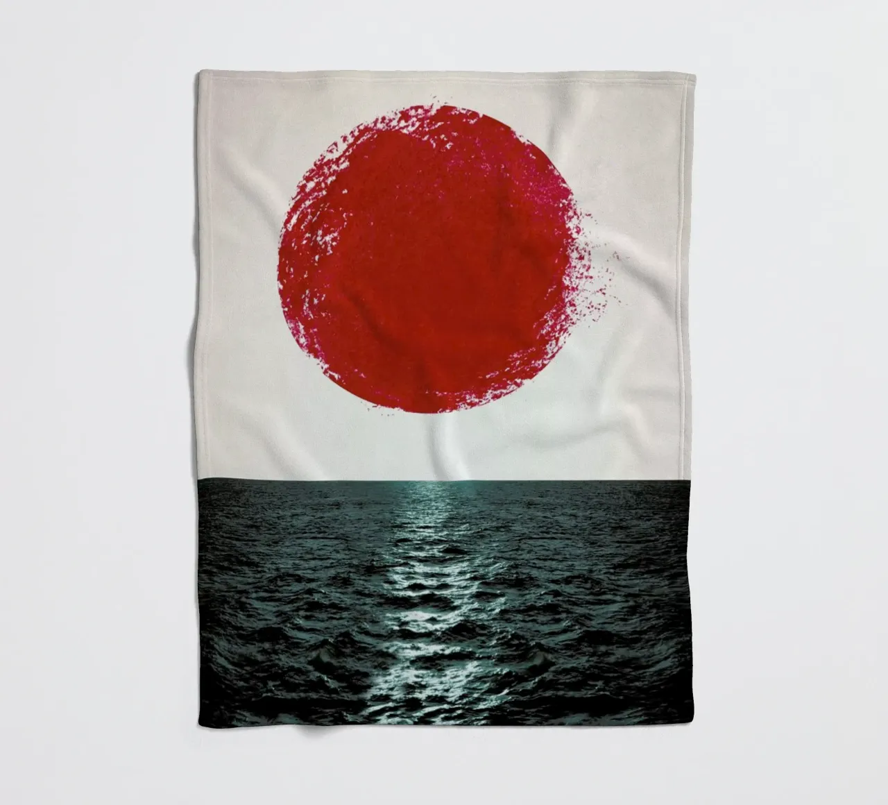 Sunset Fleecedecke von Amy & Kurt