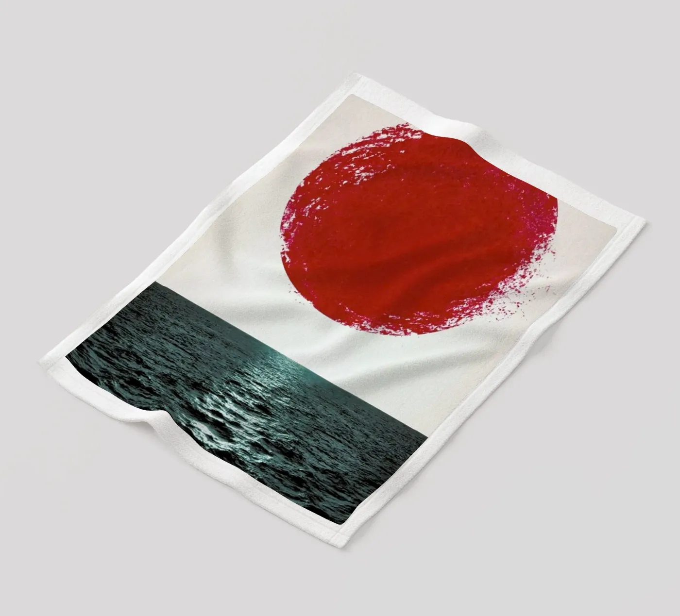 Sunset Fleecedecke von Amy & Kurt