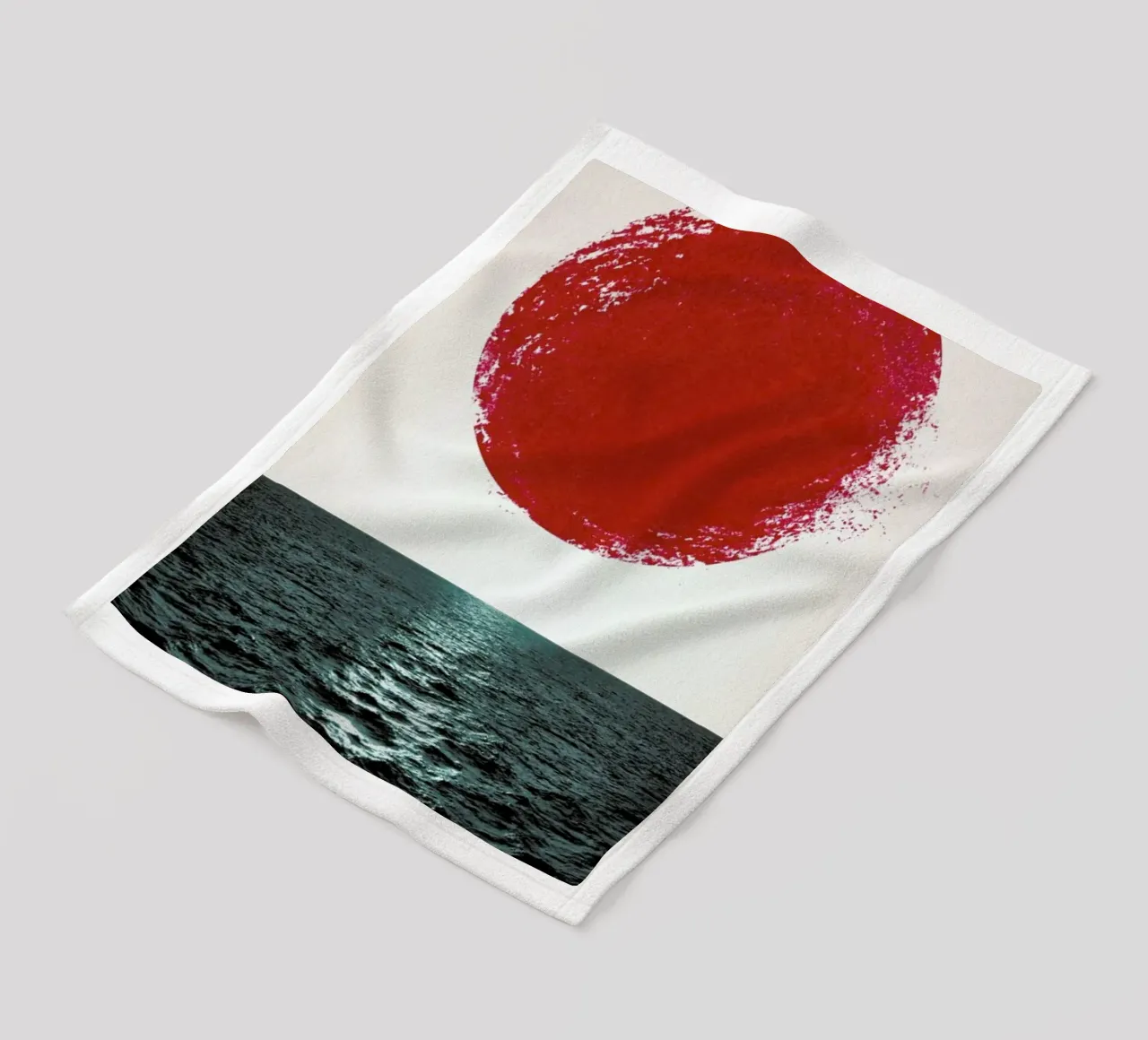 Sunset Fleecedecke von Amy & Kurt