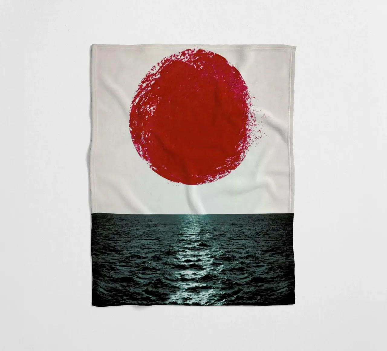 Sunset Fleecedecke von Amy & Kurt