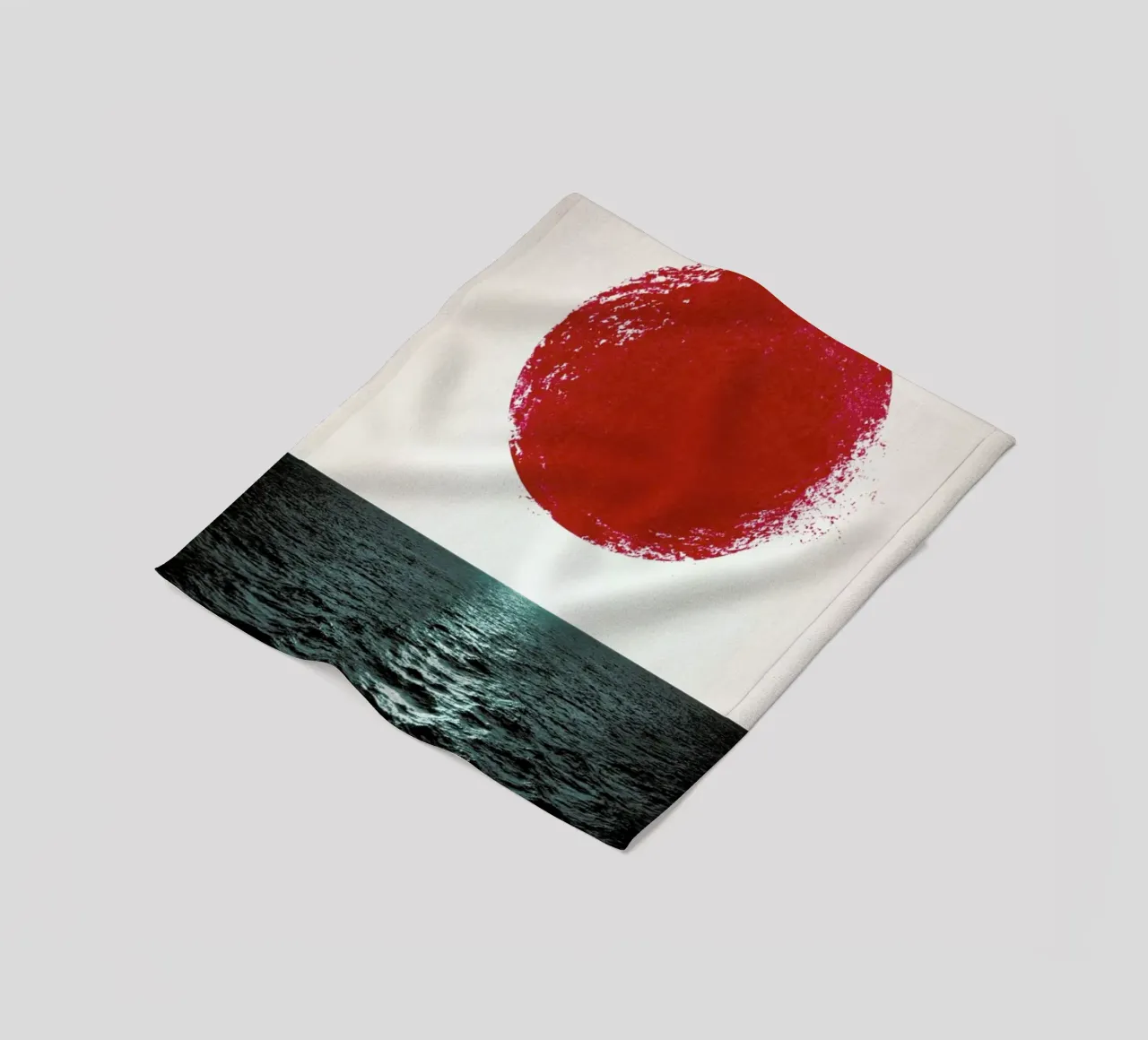 Sunset Fleecedecke von Amy & Kurt