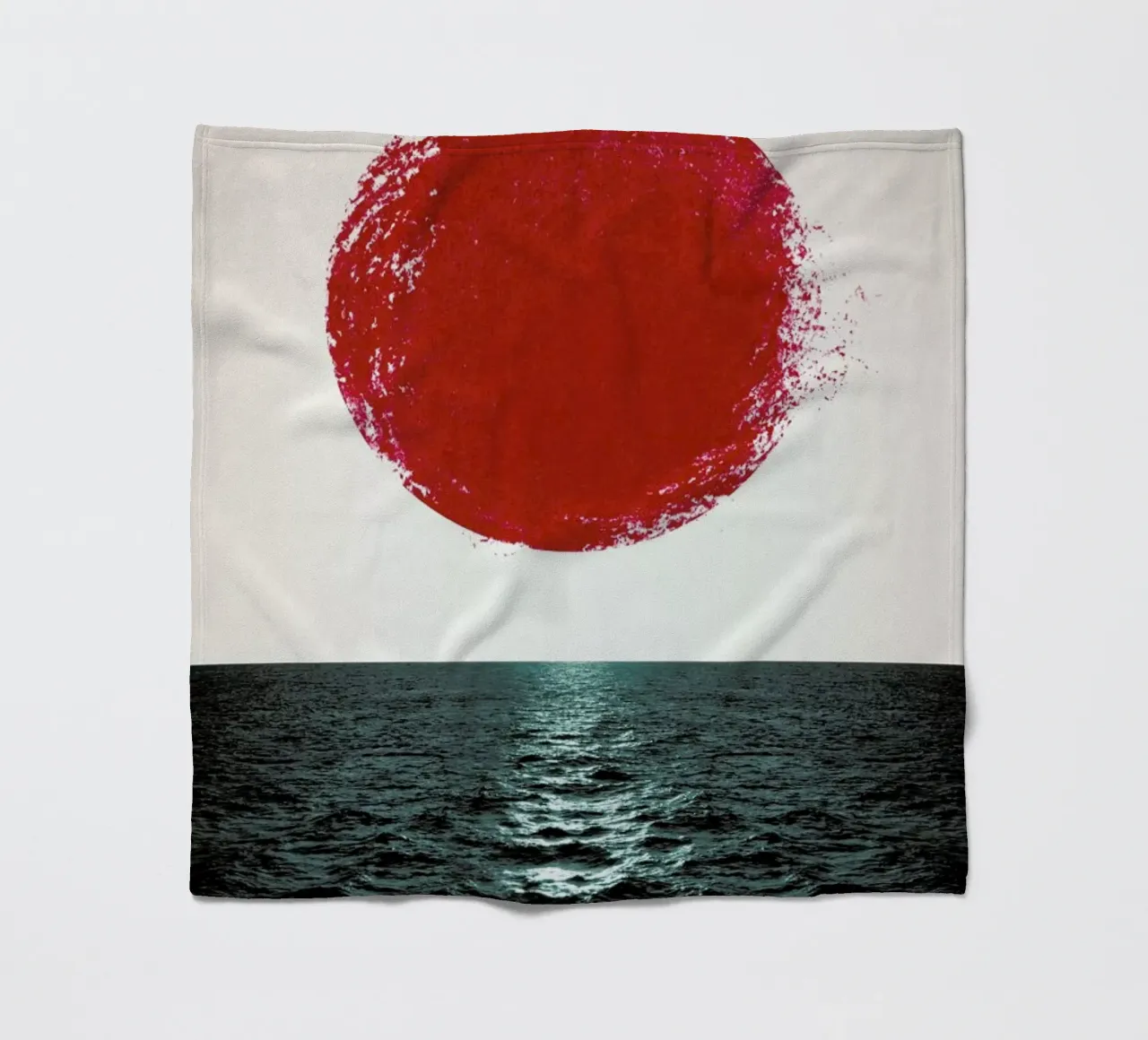 Sunset Fleecedecke von Amy & Kurt