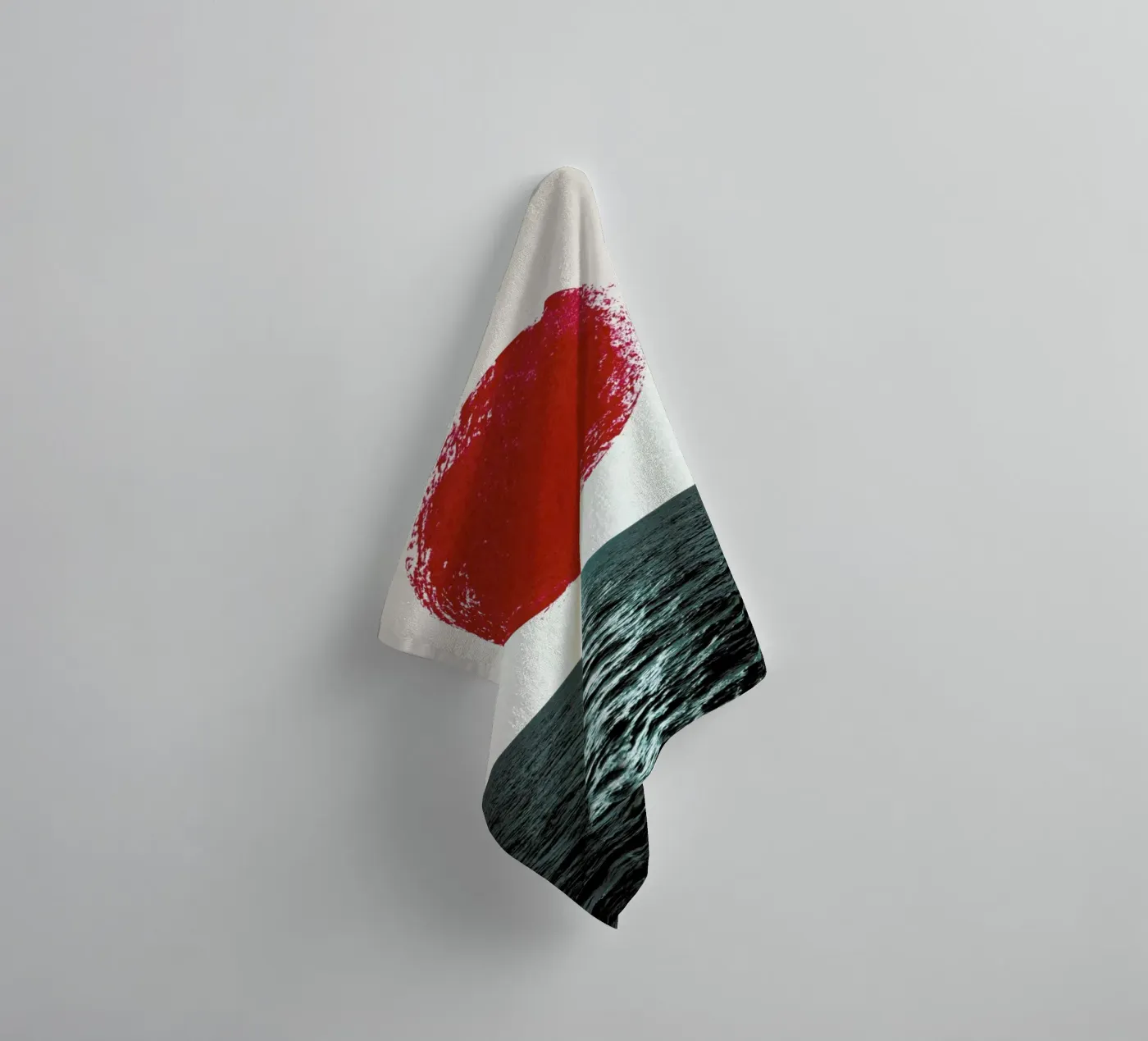 Sunset badhanddoek van Amy & Kurt