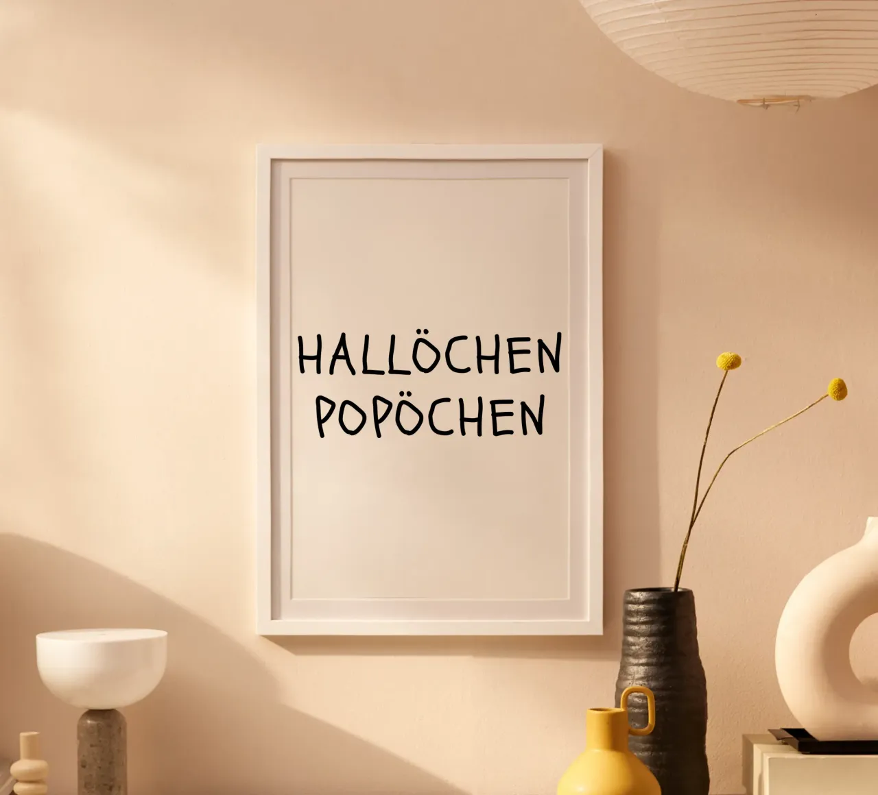 Hallöchen Popöchen carta hahnemühle da NORDLICHT DESIGNS