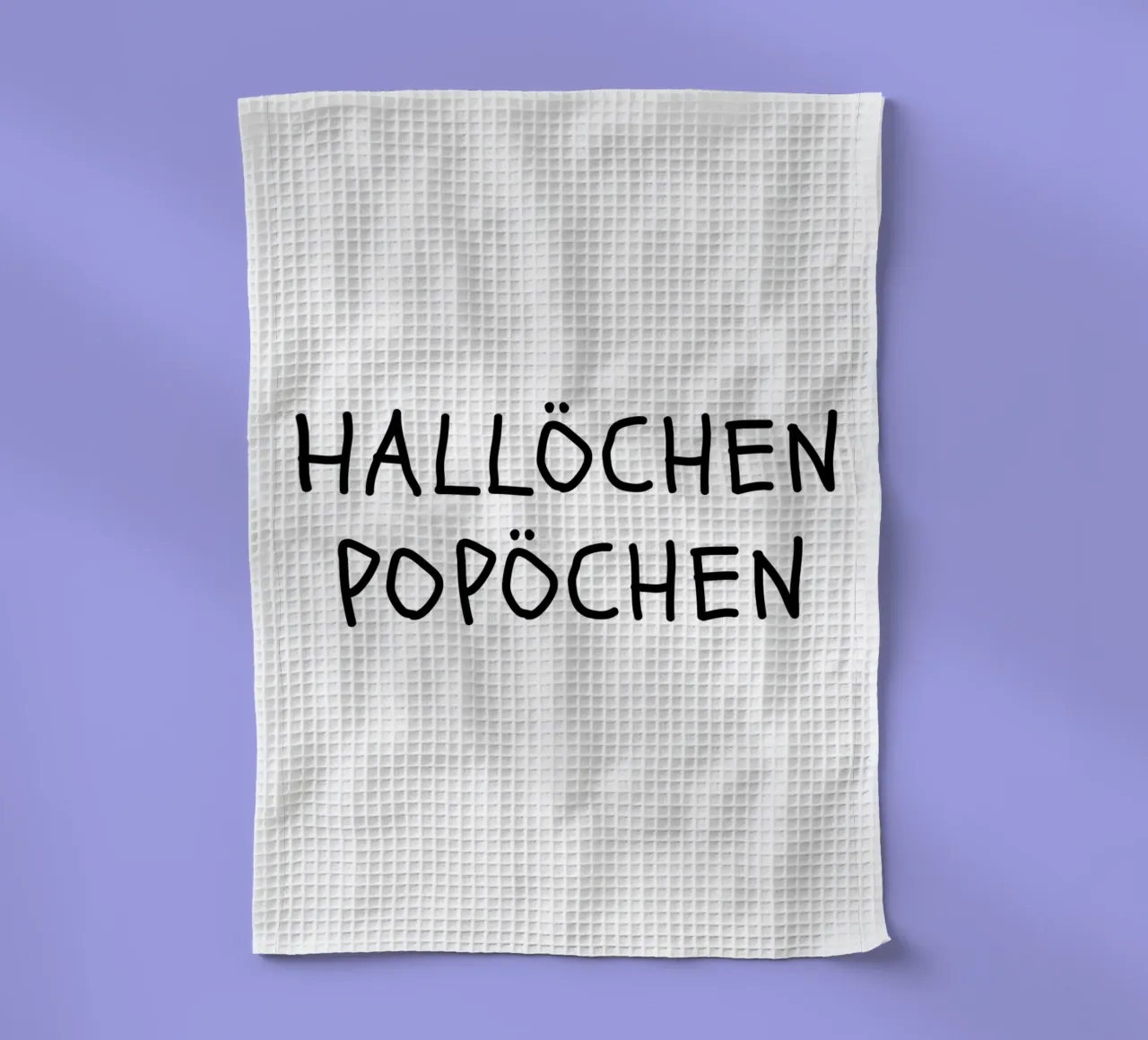 Hallöchen Popöchen canovaccio da cucina da NORDLICHT DESIGNS