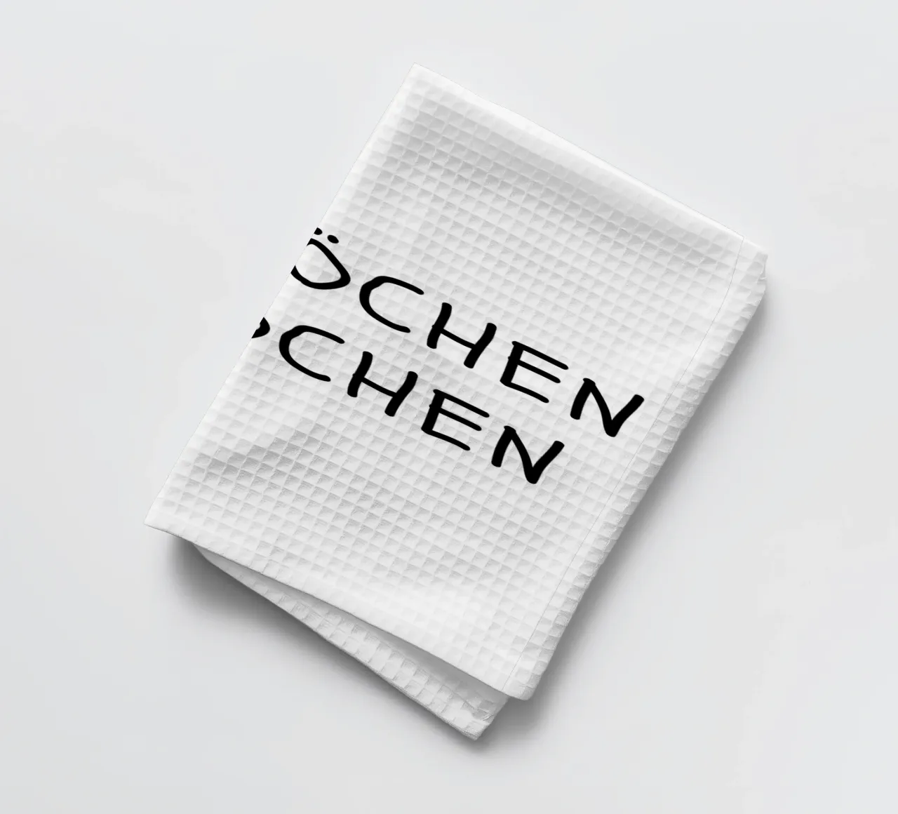 Hallöchen Popöchen canovaccio da cucina da NORDLICHT DESIGNS