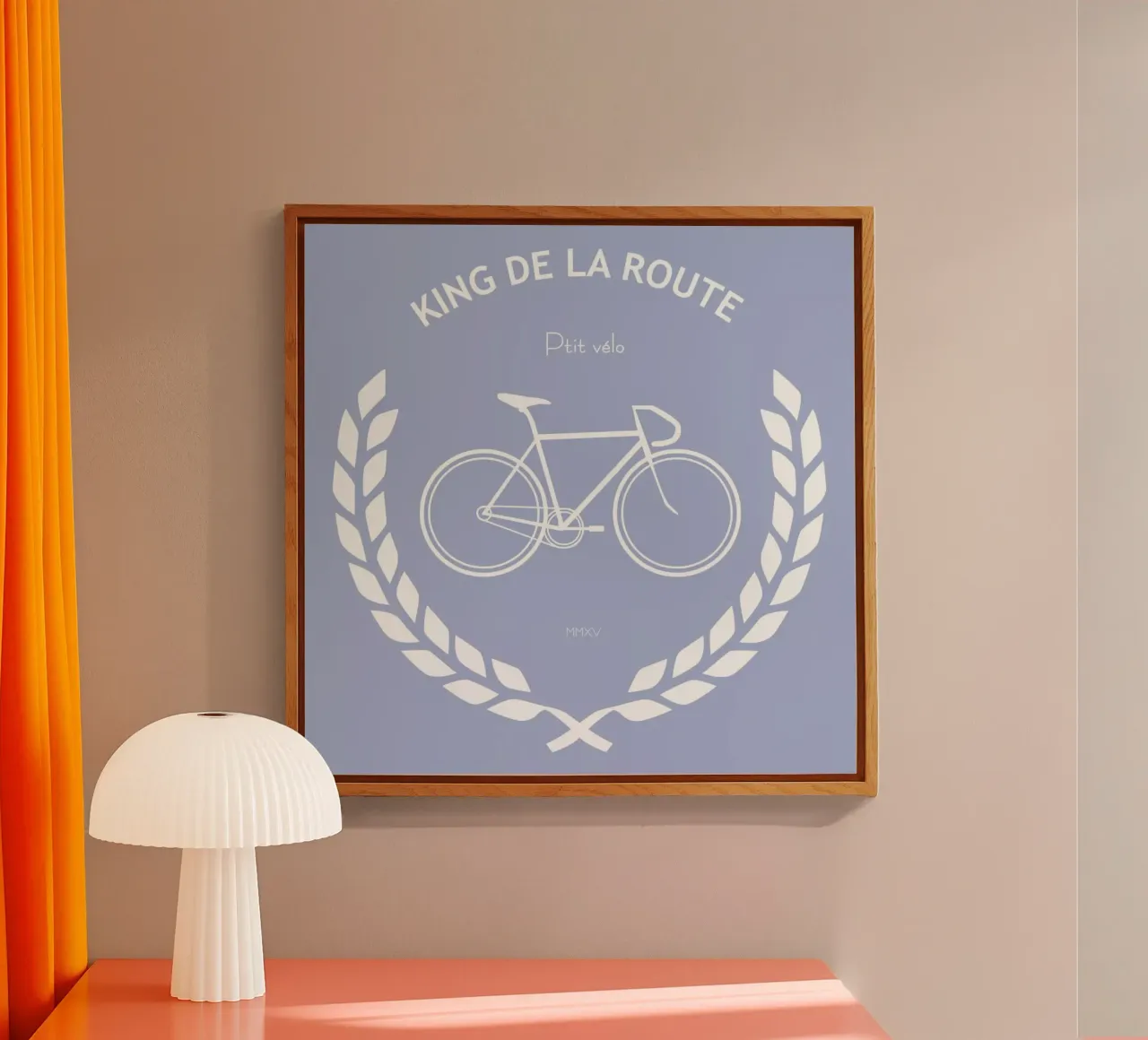 King de la route plexiglass da P'tit Vélo