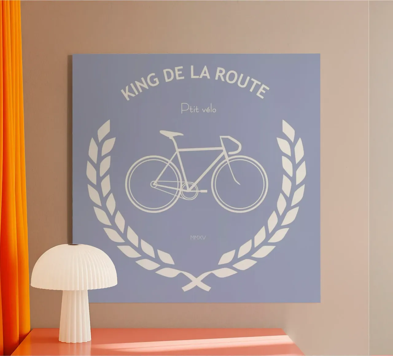 King de la route plexiglass da P'tit Vélo