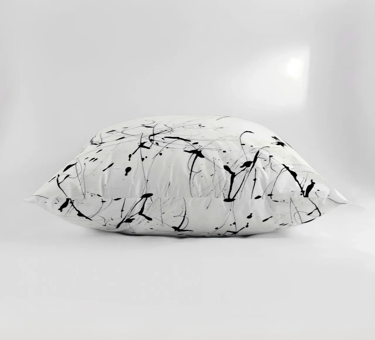 Caos e armonia - design splatter moderno cuscino da Kunst und Kontrast