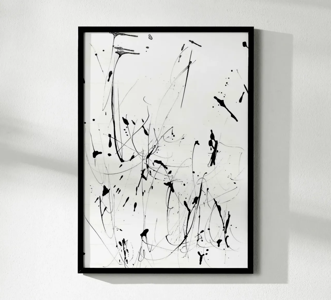 Chaos and harmony - modern splatter design hahnemühle by Kunst und Kontrast