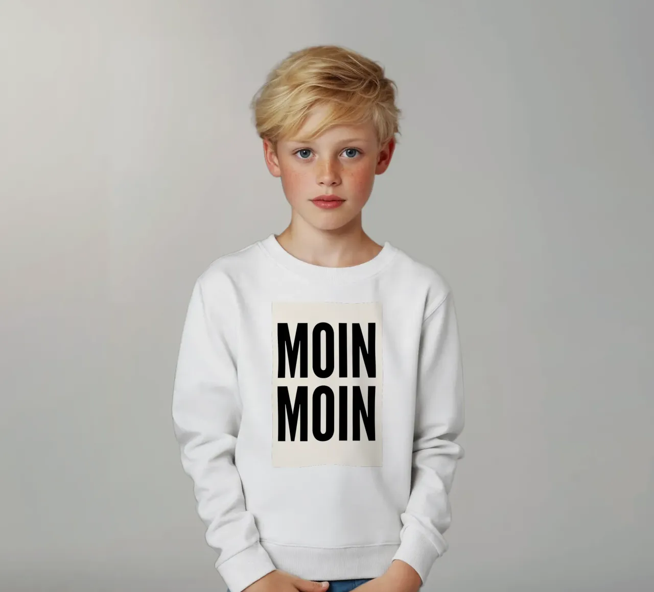 MOIN kids sweatshirt by NORDLICHT DESIGNS