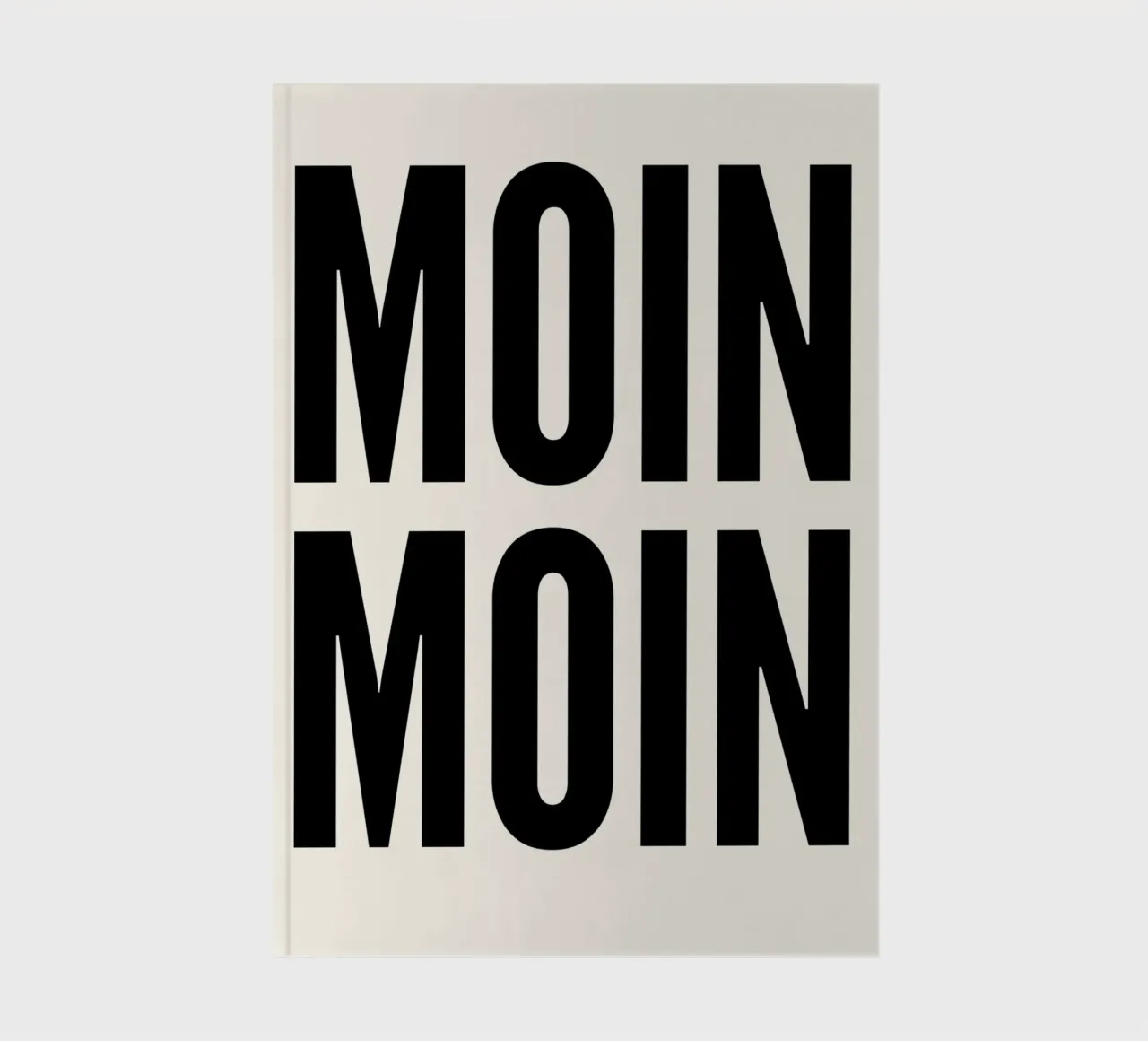 MOIN Notizbuch von NORDLICHT DESIGNS