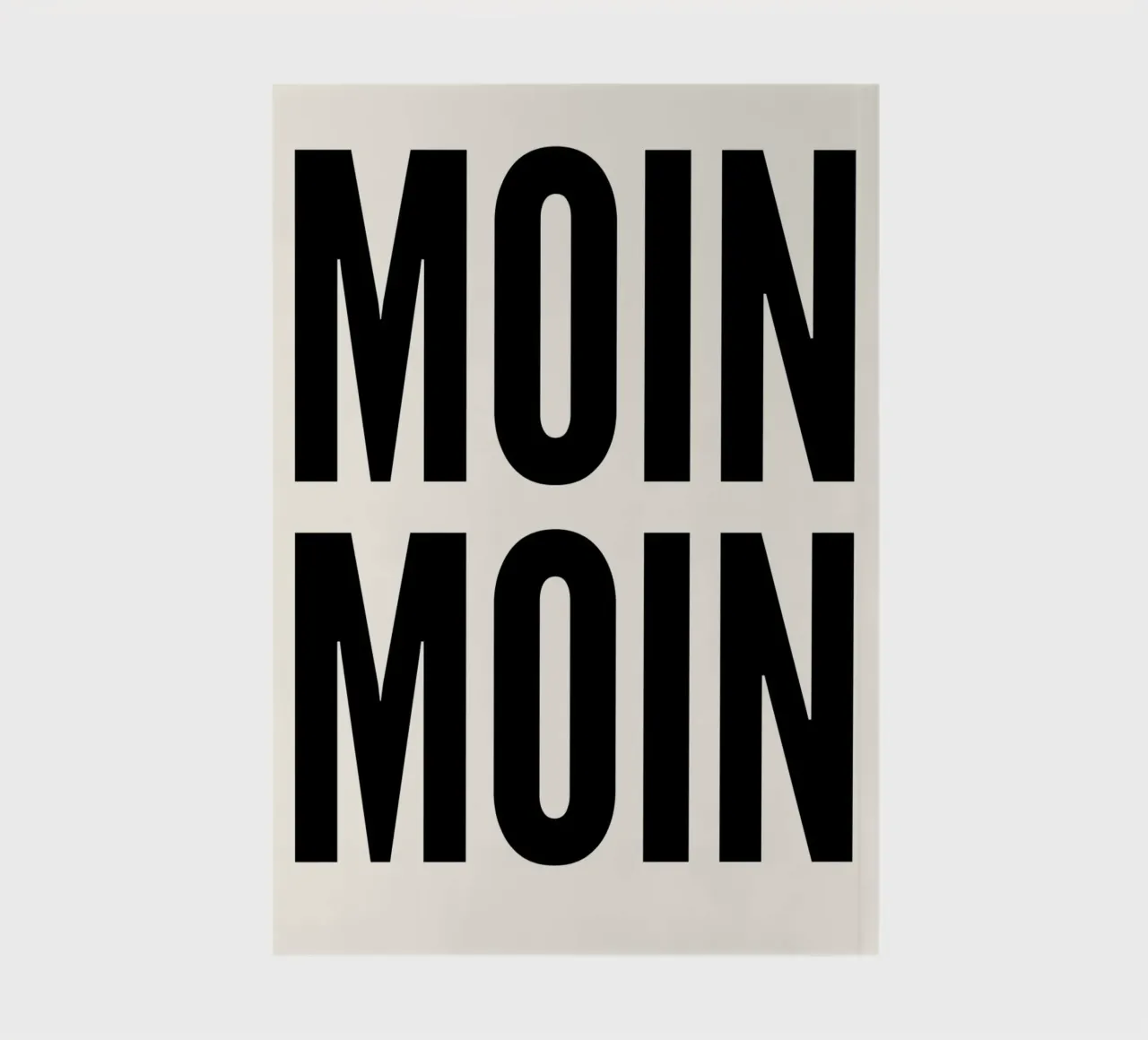 MOIN Notizbuch von NORDLICHT DESIGNS