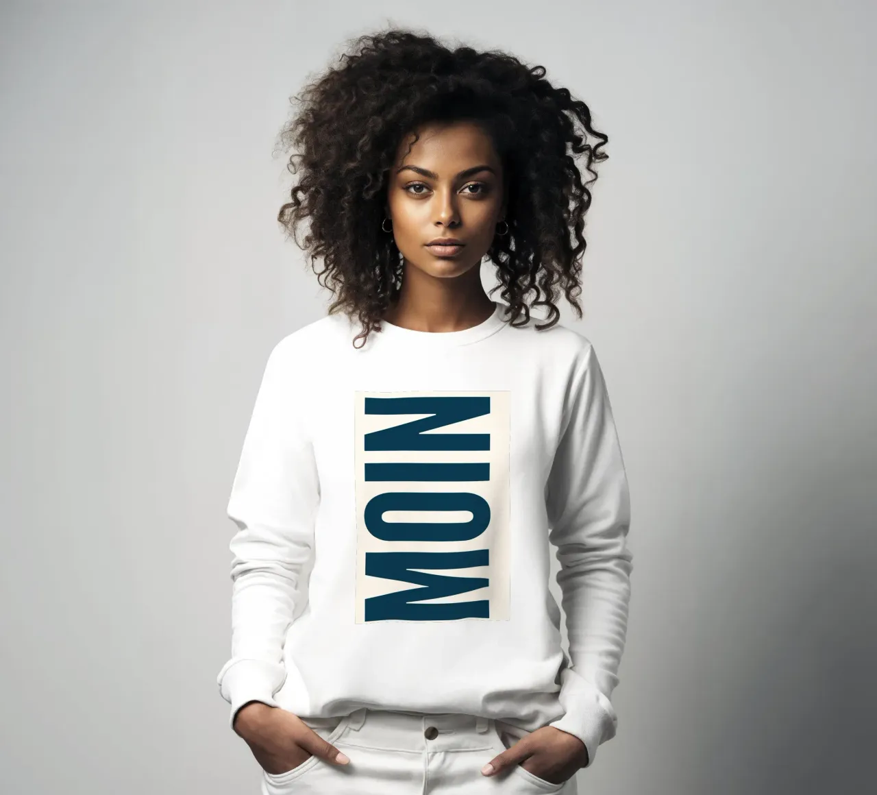MOIN sweatshirt van NORDLICHT DESIGNS