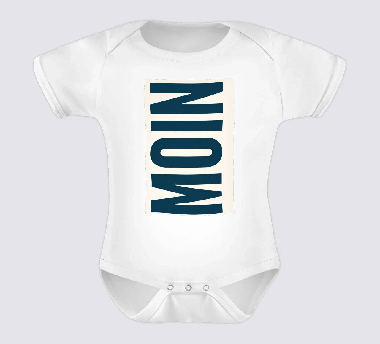 MOIN body neonato maniche corte da NORDLICHT DESIGNS
