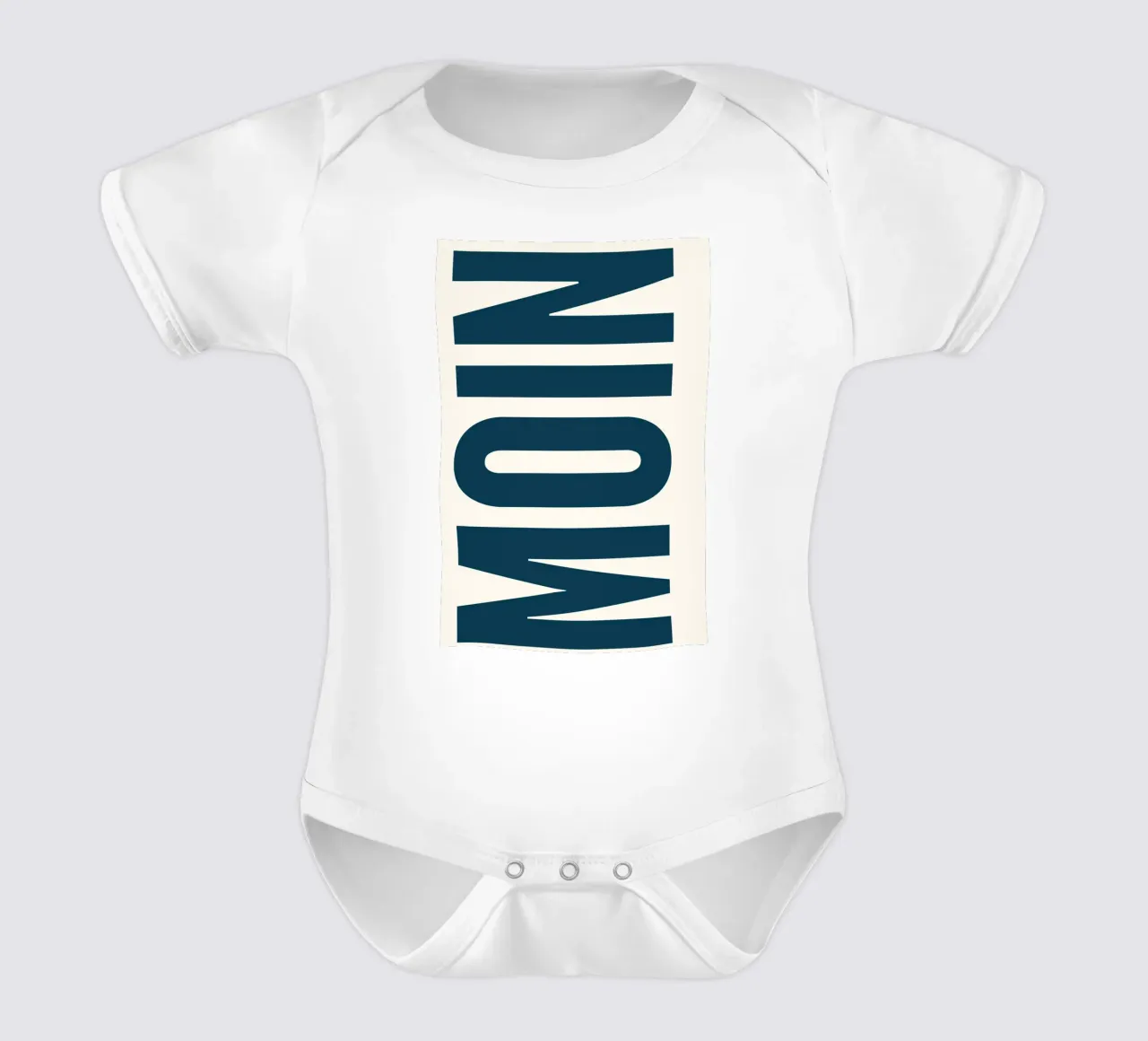 MOIN body neonato maniche corte da NORDLICHT DESIGNS
