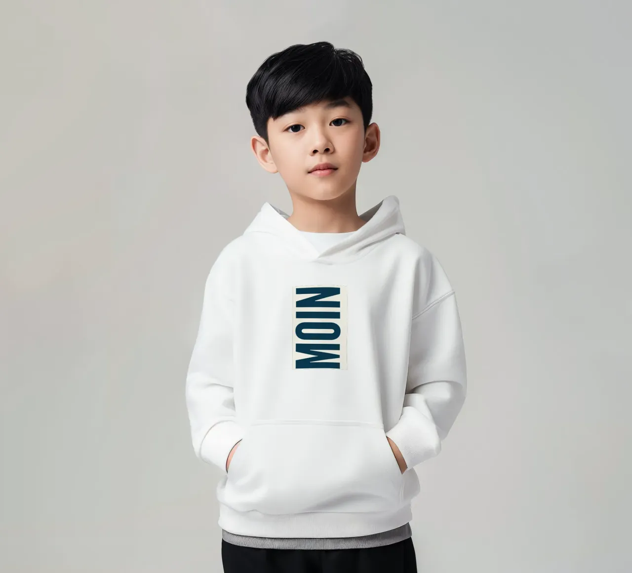 MOIN felpa bambino con cappuccio da NORDLICHT DESIGNS