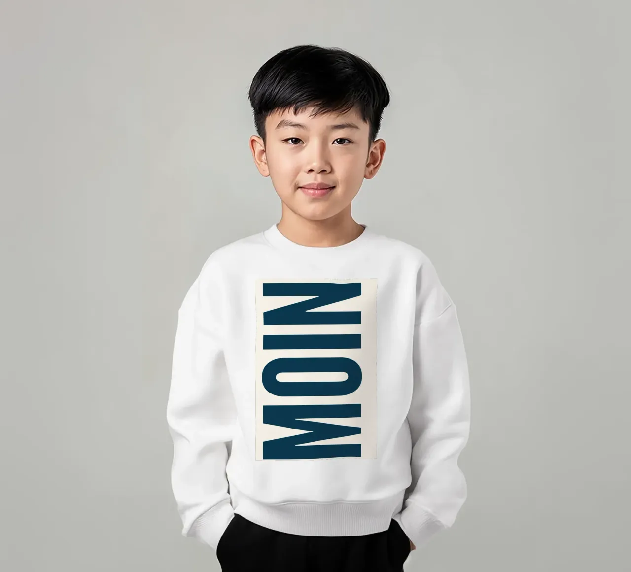 MOIN kids sweatshirt by NORDLICHT DESIGNS