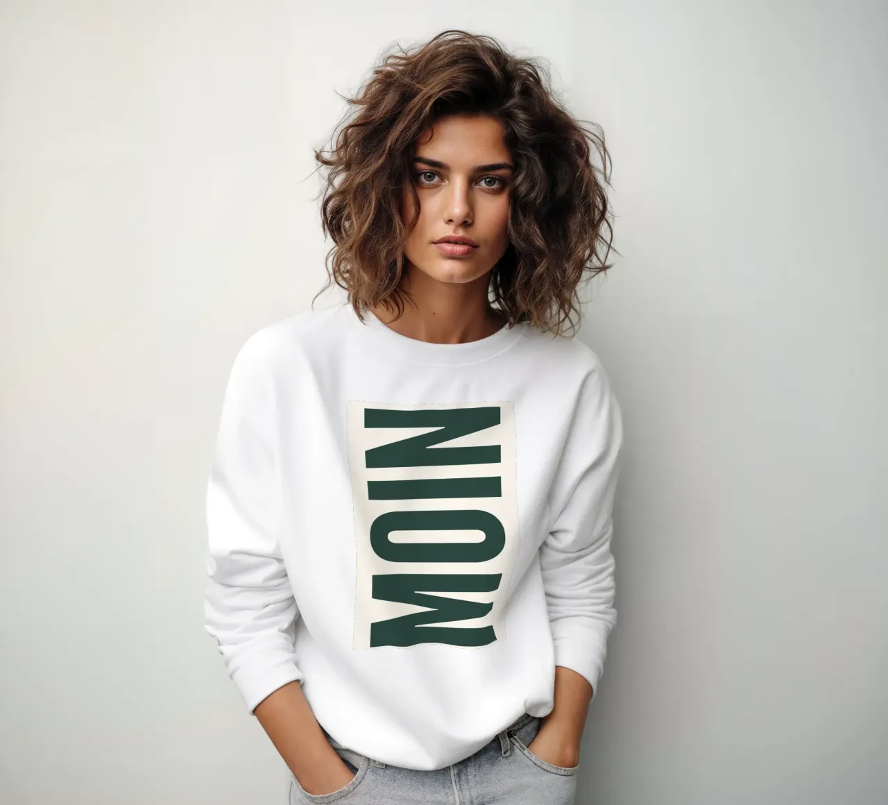 MOIN sweatshirt van NORDLICHT DESIGNS