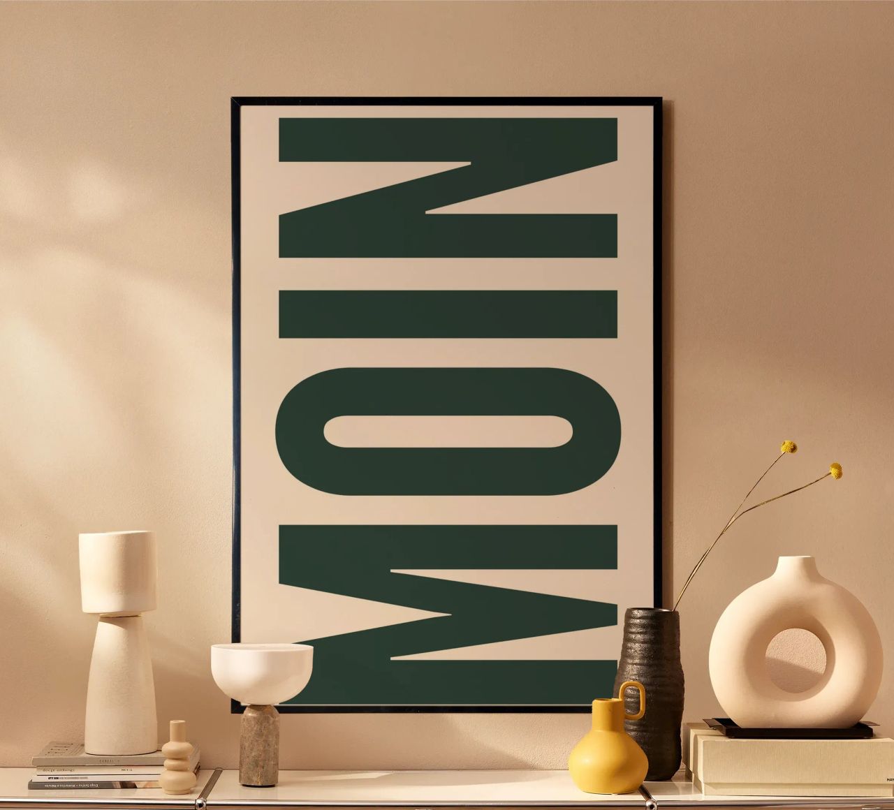 MOIN Poster von NORDLICHT DESIGNS