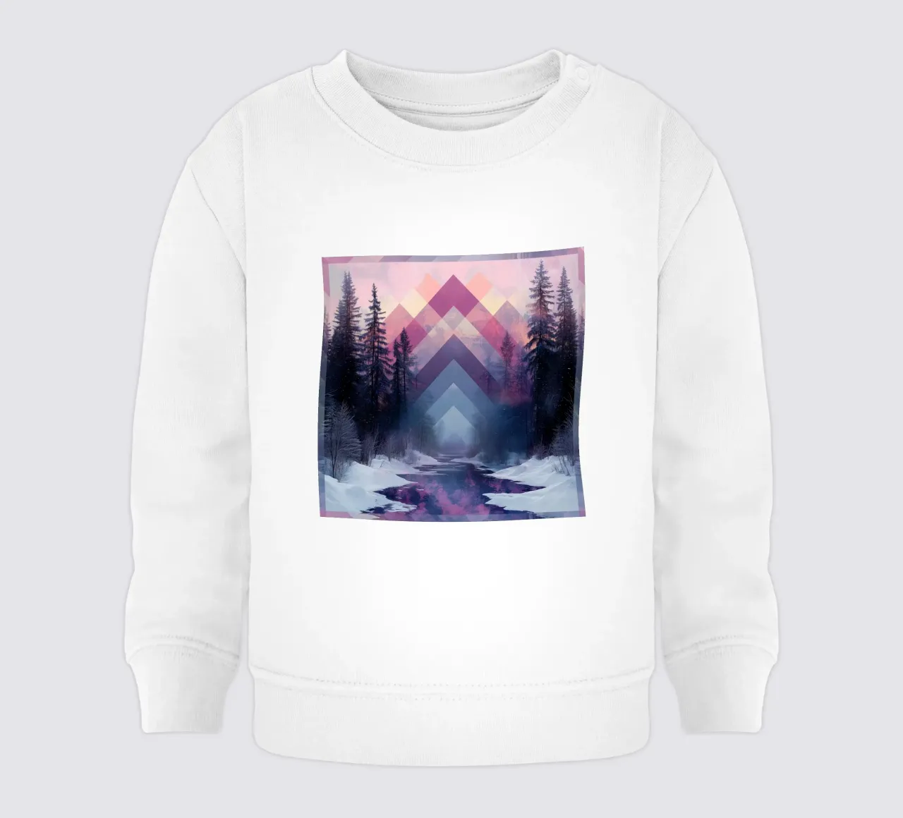 Snow emerge 2 - icon felpa neonato da The Quiet Senju