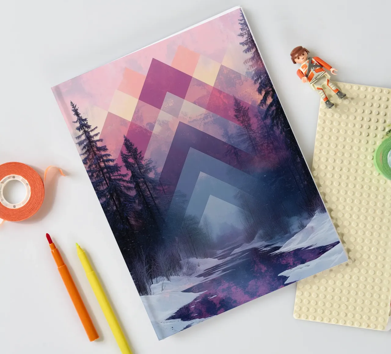 Snow emerge 2 - icon notebook by The Quiet Senju