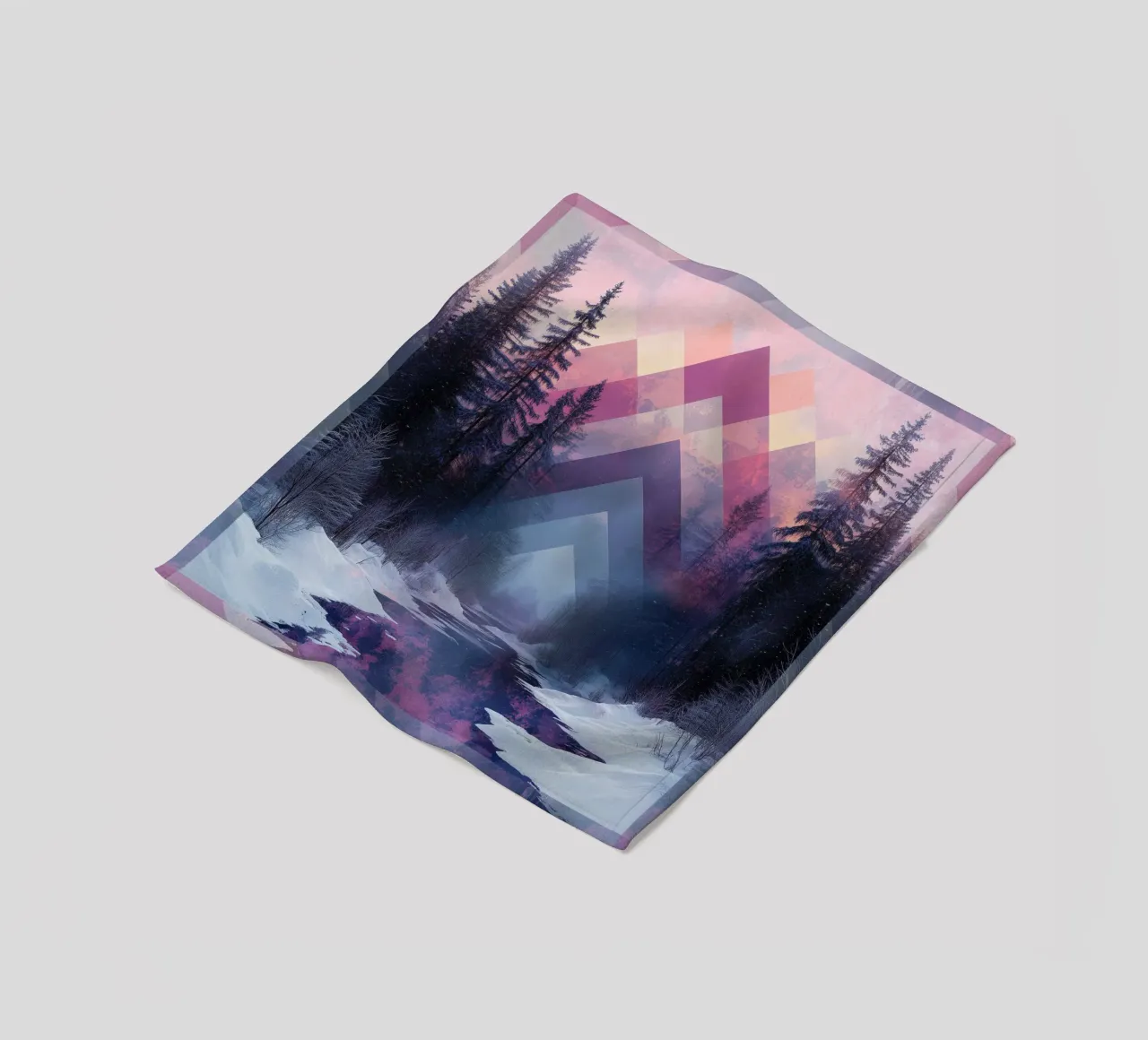 Snow emerge 2 - icon coperta in pile da The Quiet Senju