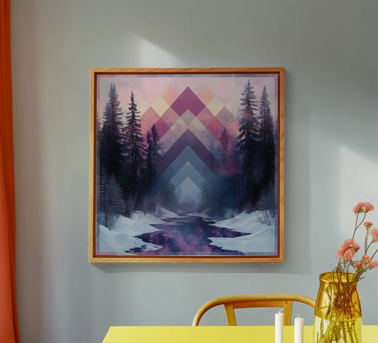 Snow emerge 2 - icon plexiglass da The Quiet Senju