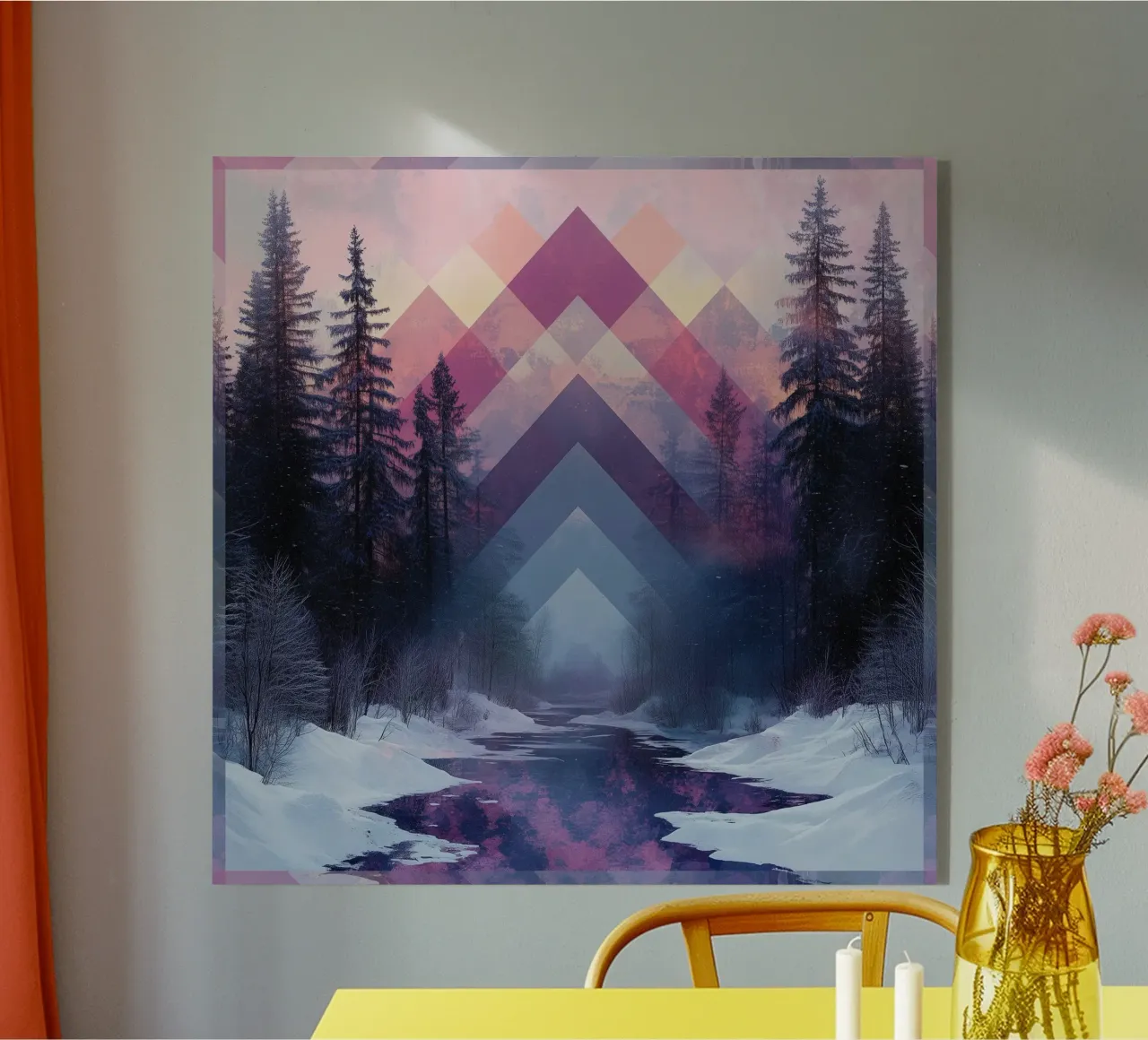 Snow emerge 2 - icon plexiglass da The Quiet Senju