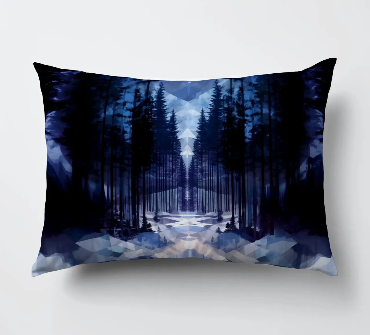 Snow emerge -  forest path, icon cuscino da The Quiet Senju