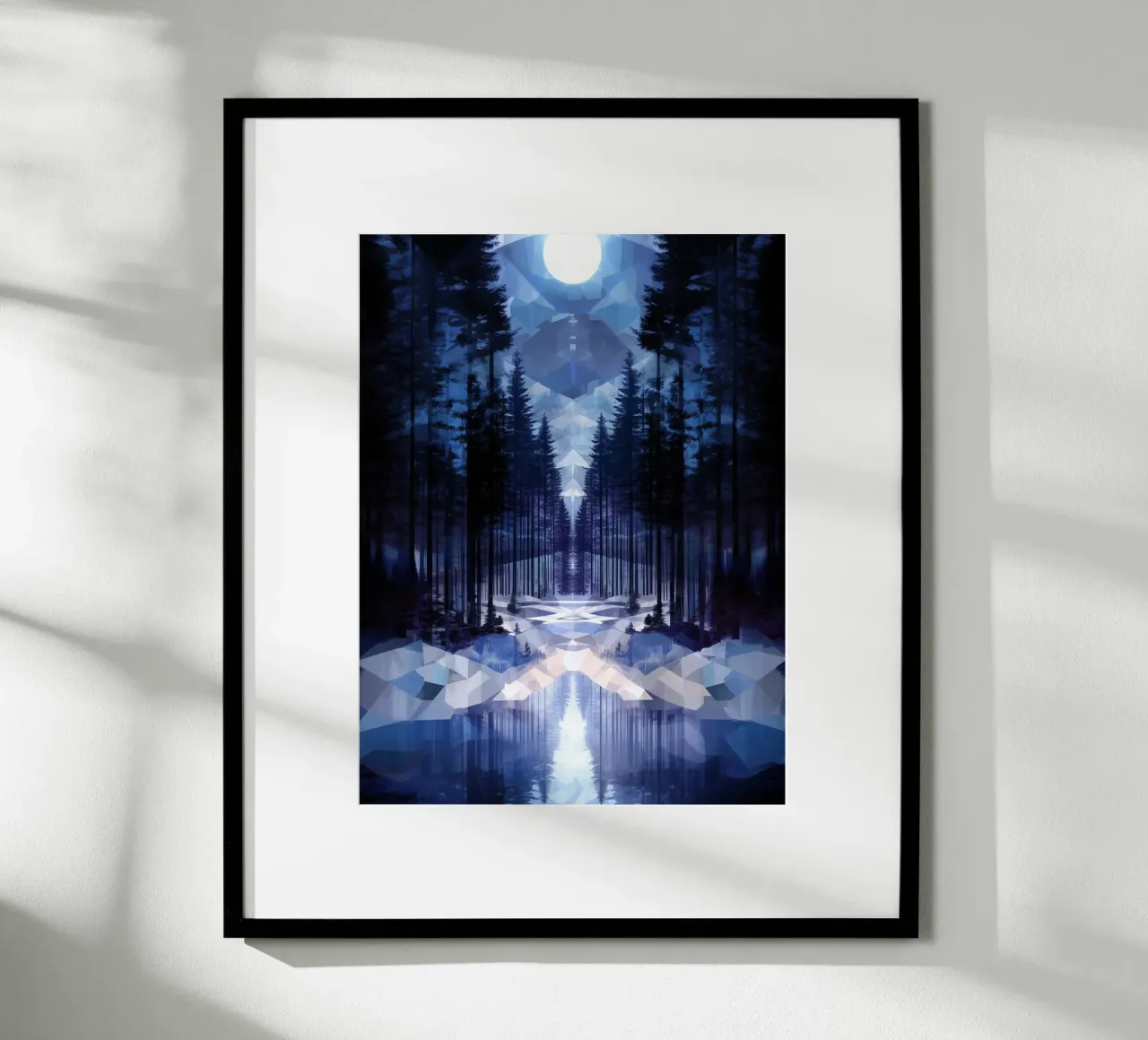 Snow emerge -  forest path, icon carta hahnemühle da The Quiet Senju
