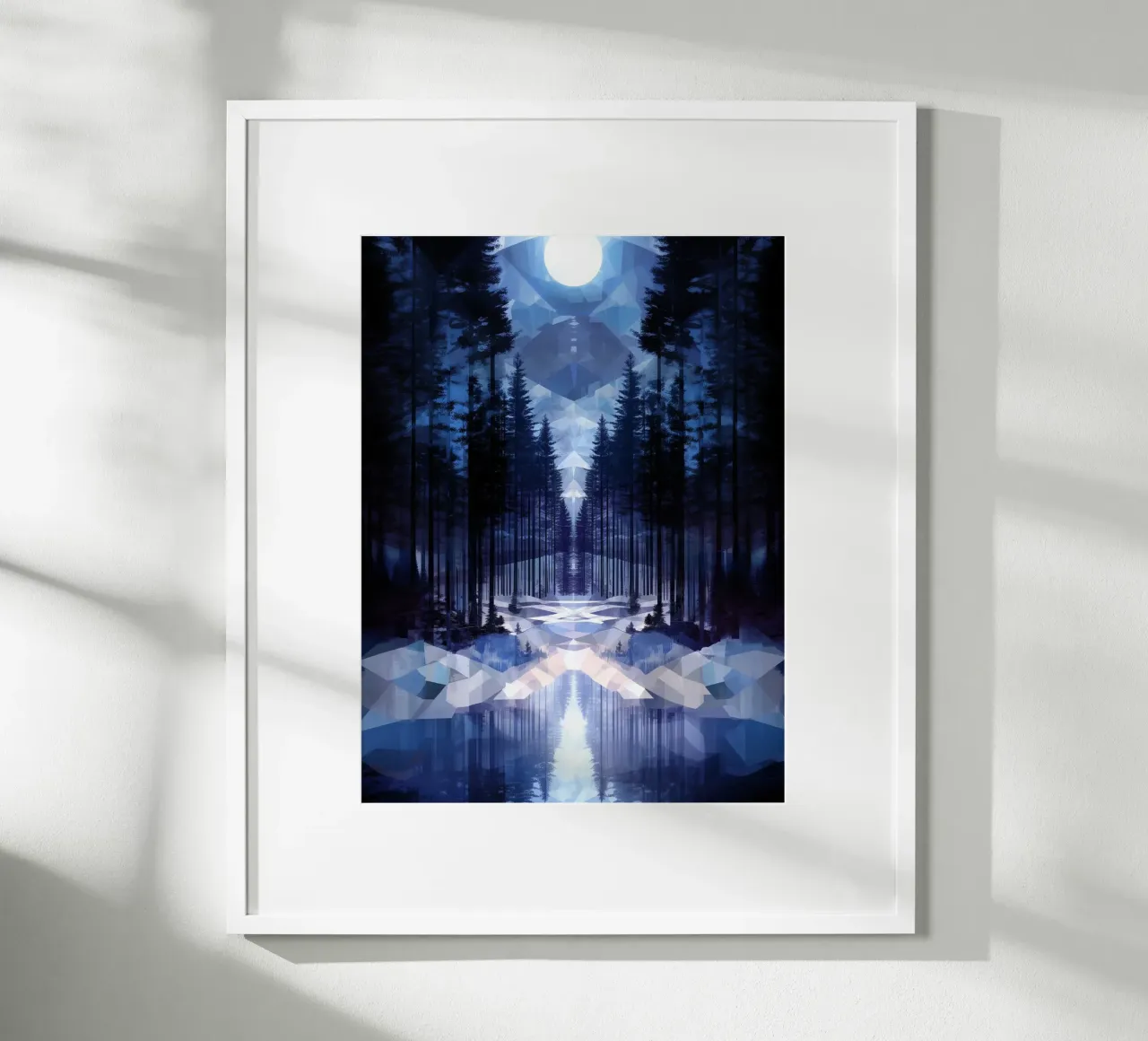 Snow emerge -  forest path, icon carta hahnemühle da The Quiet Senju
