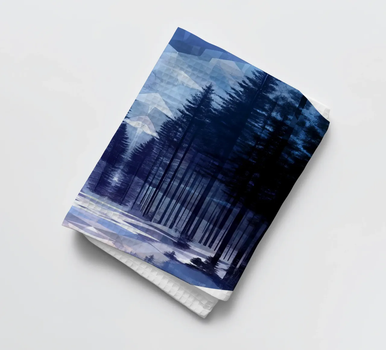 Snow emerge -  forest path, icon canovaccio da cucina da The Quiet Senju