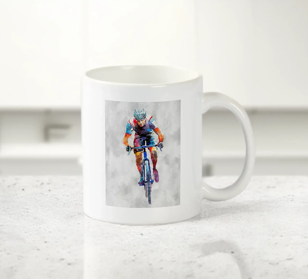 Cycling Color Gray A tazza in ceramica da Mateo