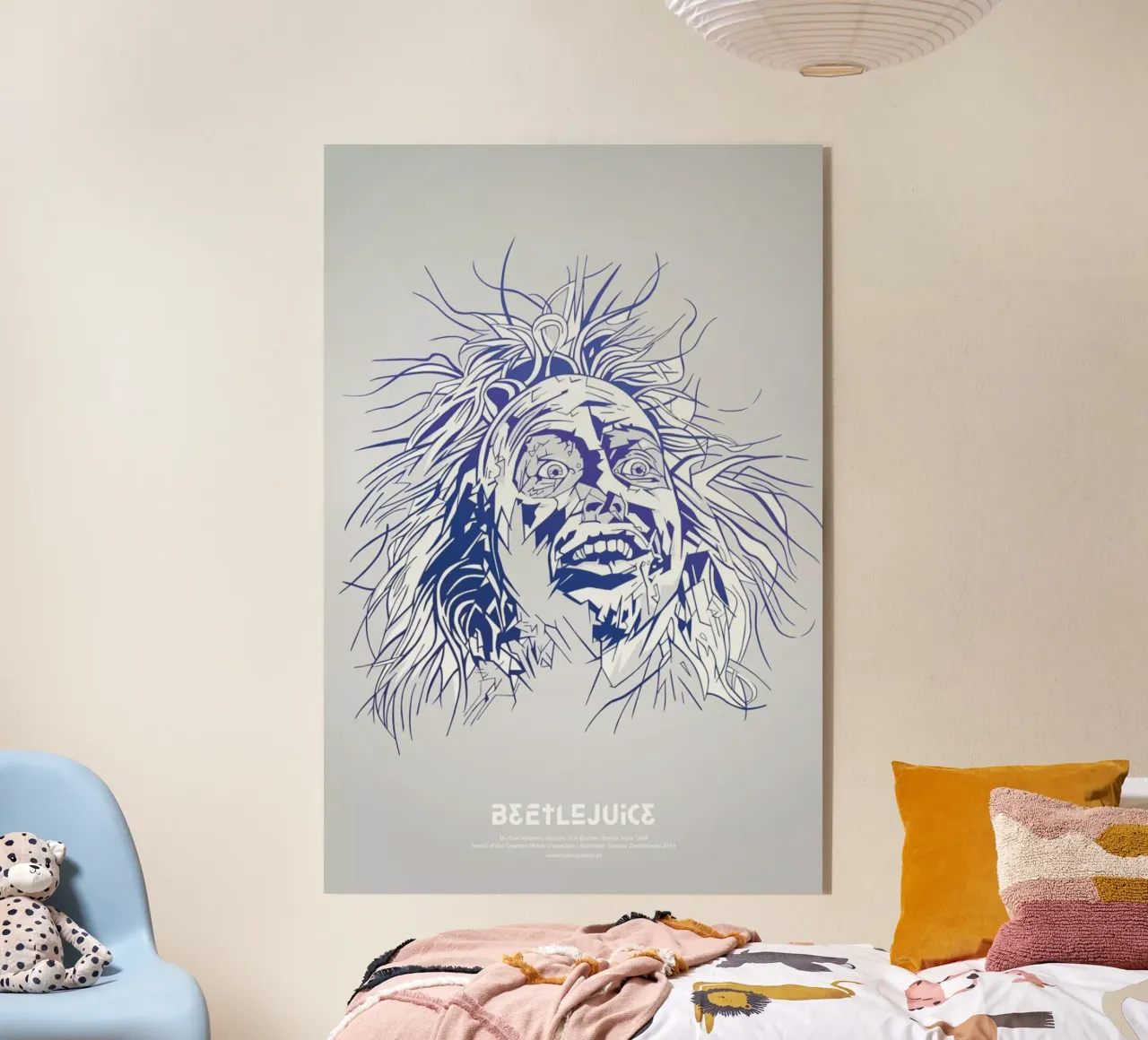 Beetlejuice plexiglass da Tomasz Zawistowski