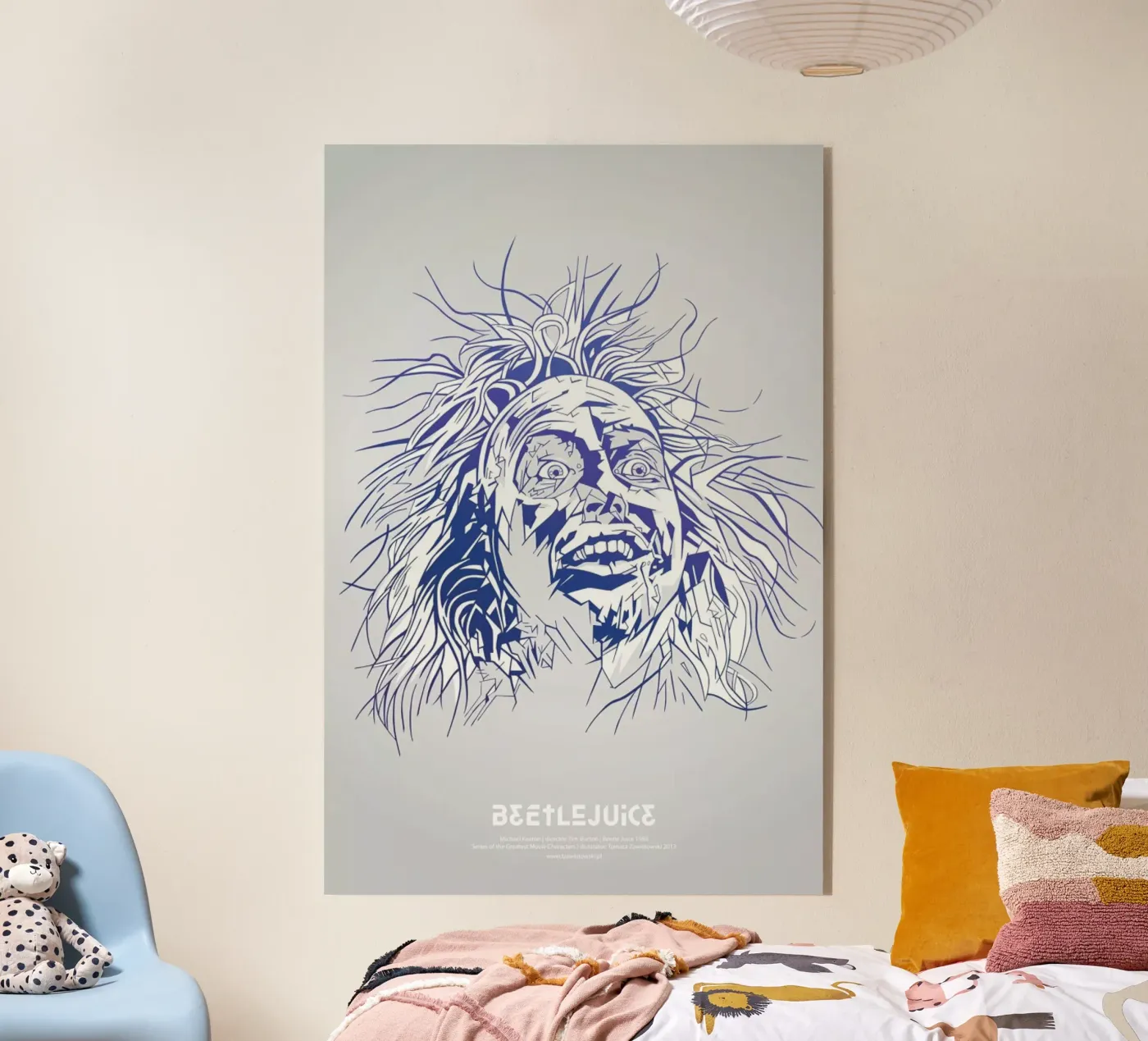 Beetlejuice plexiglas de Tomasz Zawistowski