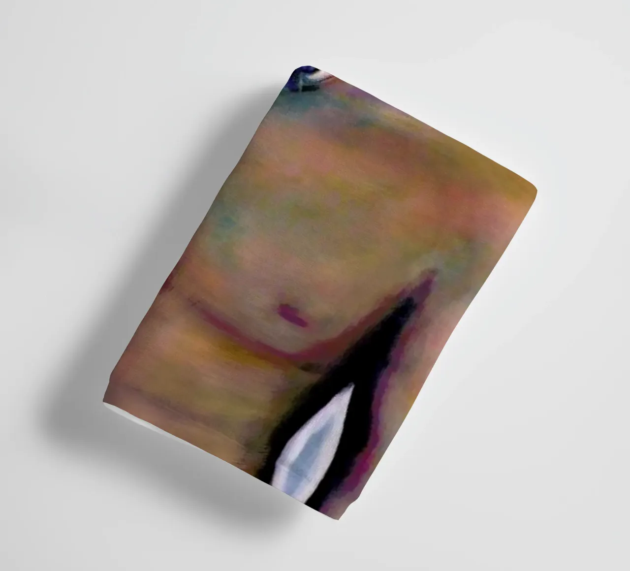 Swimming Boy towel by Laura O'Connor