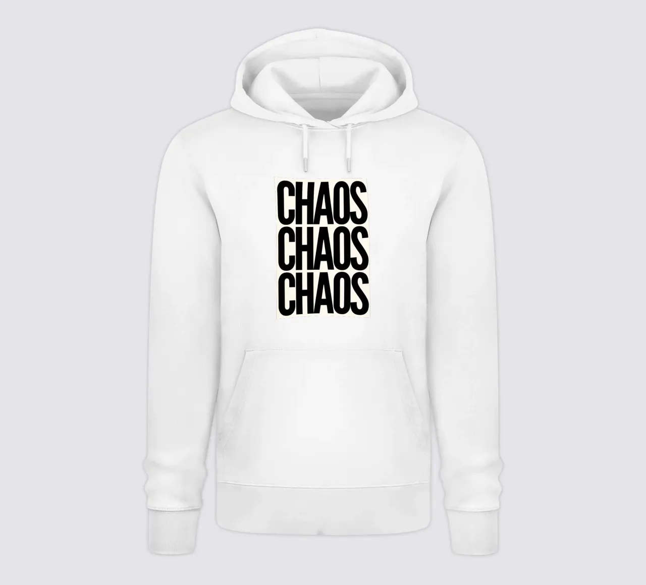 Chaos Chaos Chaos felpa con cappuccio da NORDLICHT DESIGNS