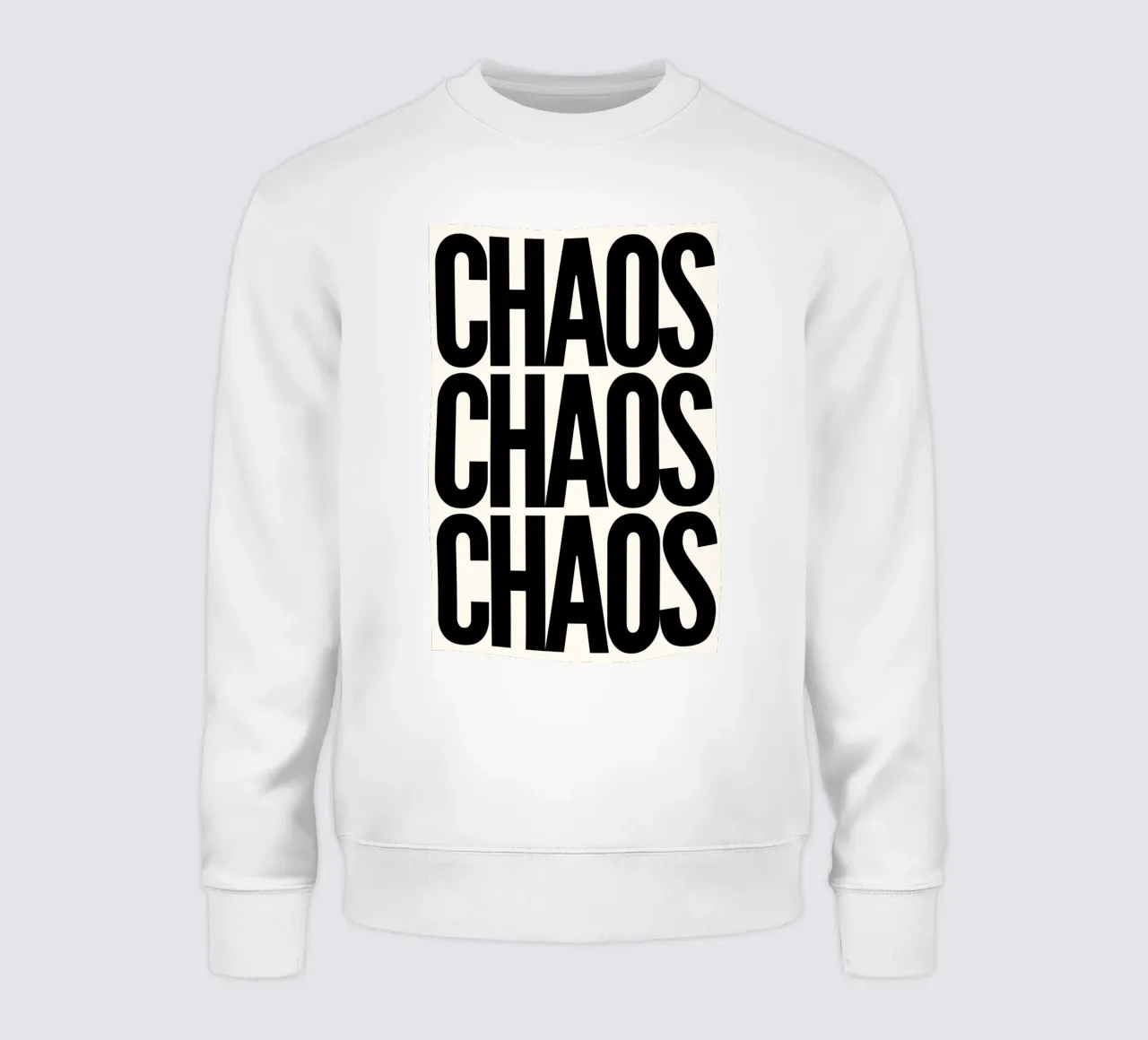 Chaos Chaos Chaos felpa da NORDLICHT DESIGNS