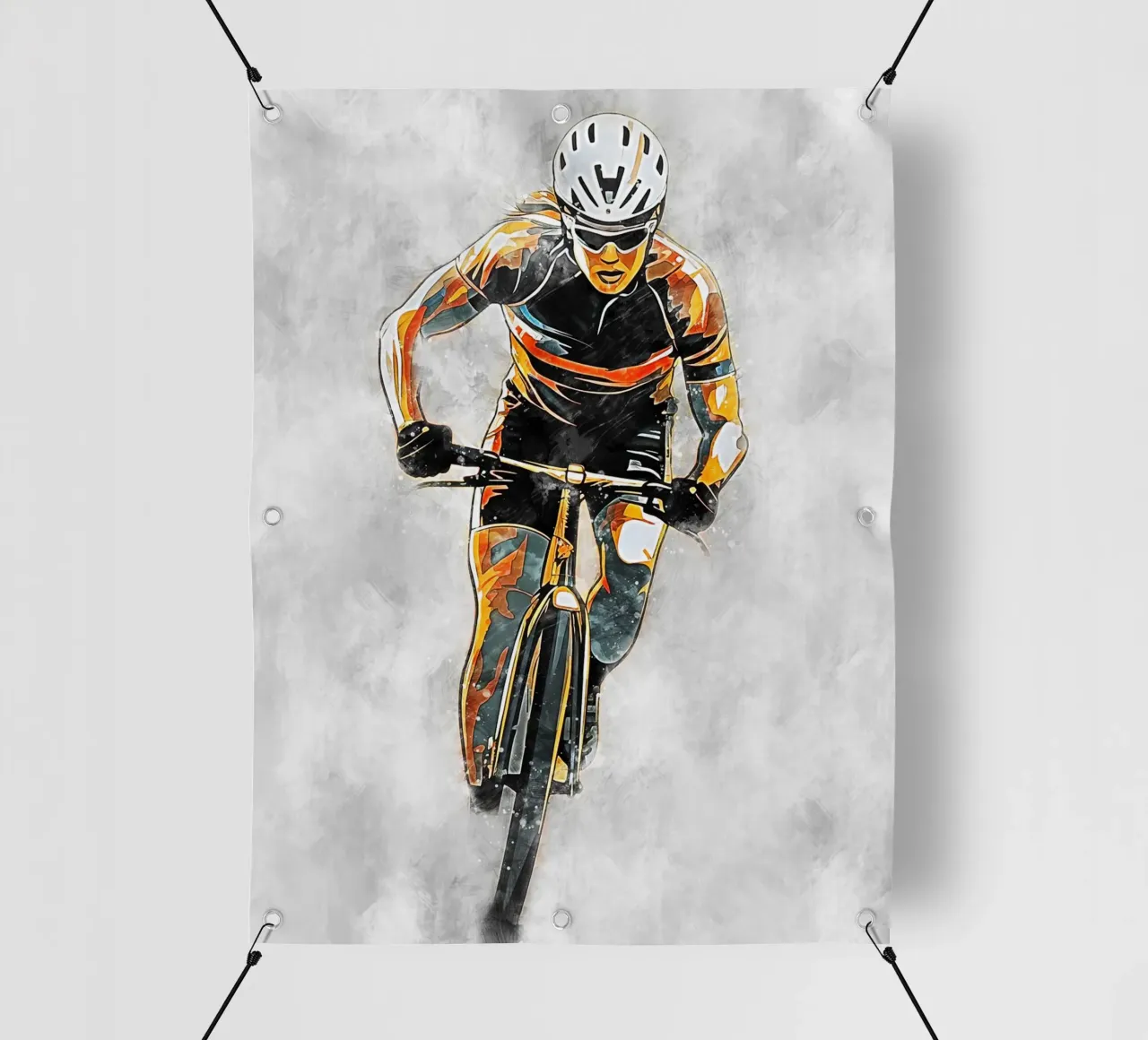 Cycling Color Gray B telo in pvc da Mateo