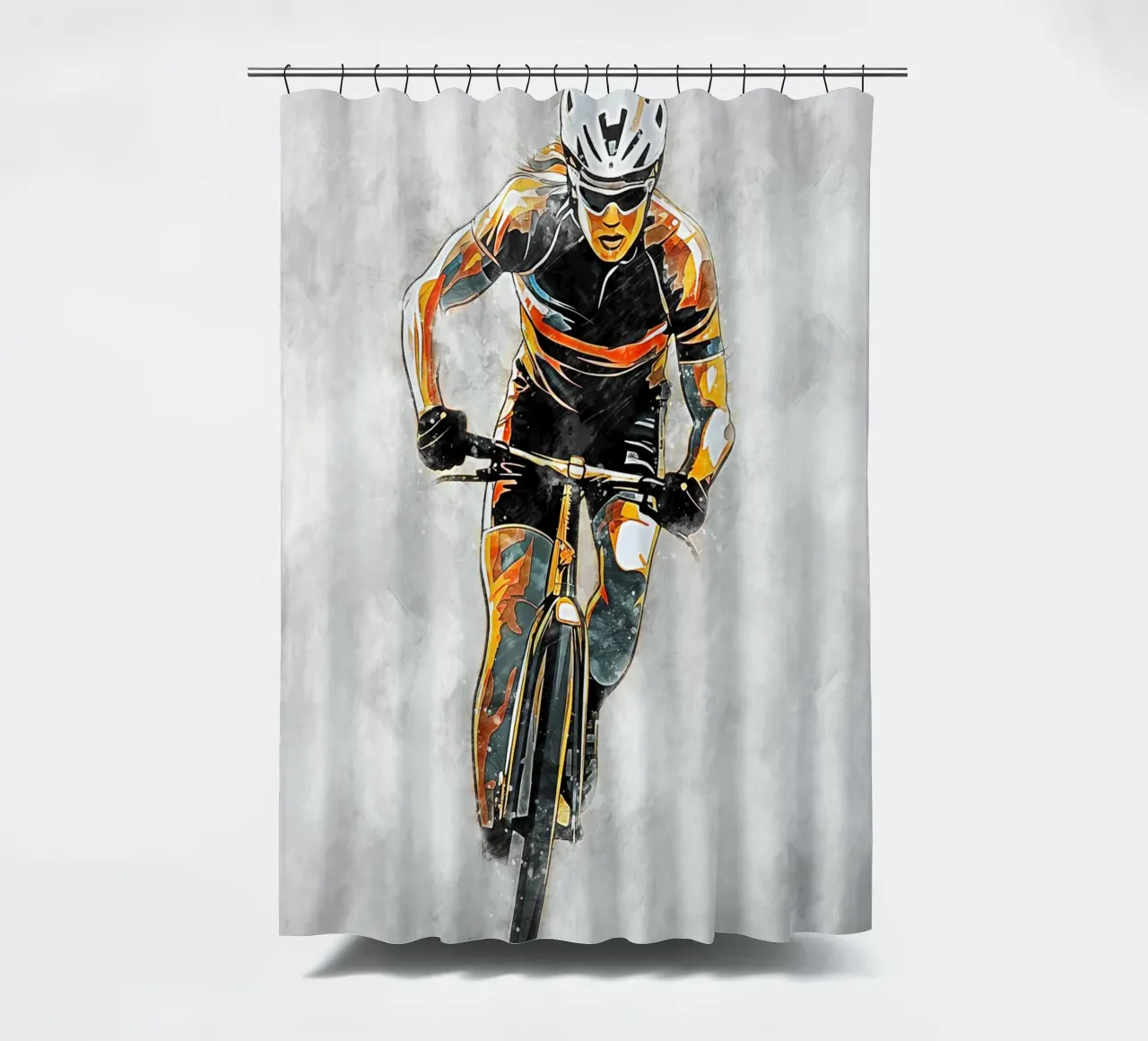 Cycling Color Gray B tenda da doccia da Mateo